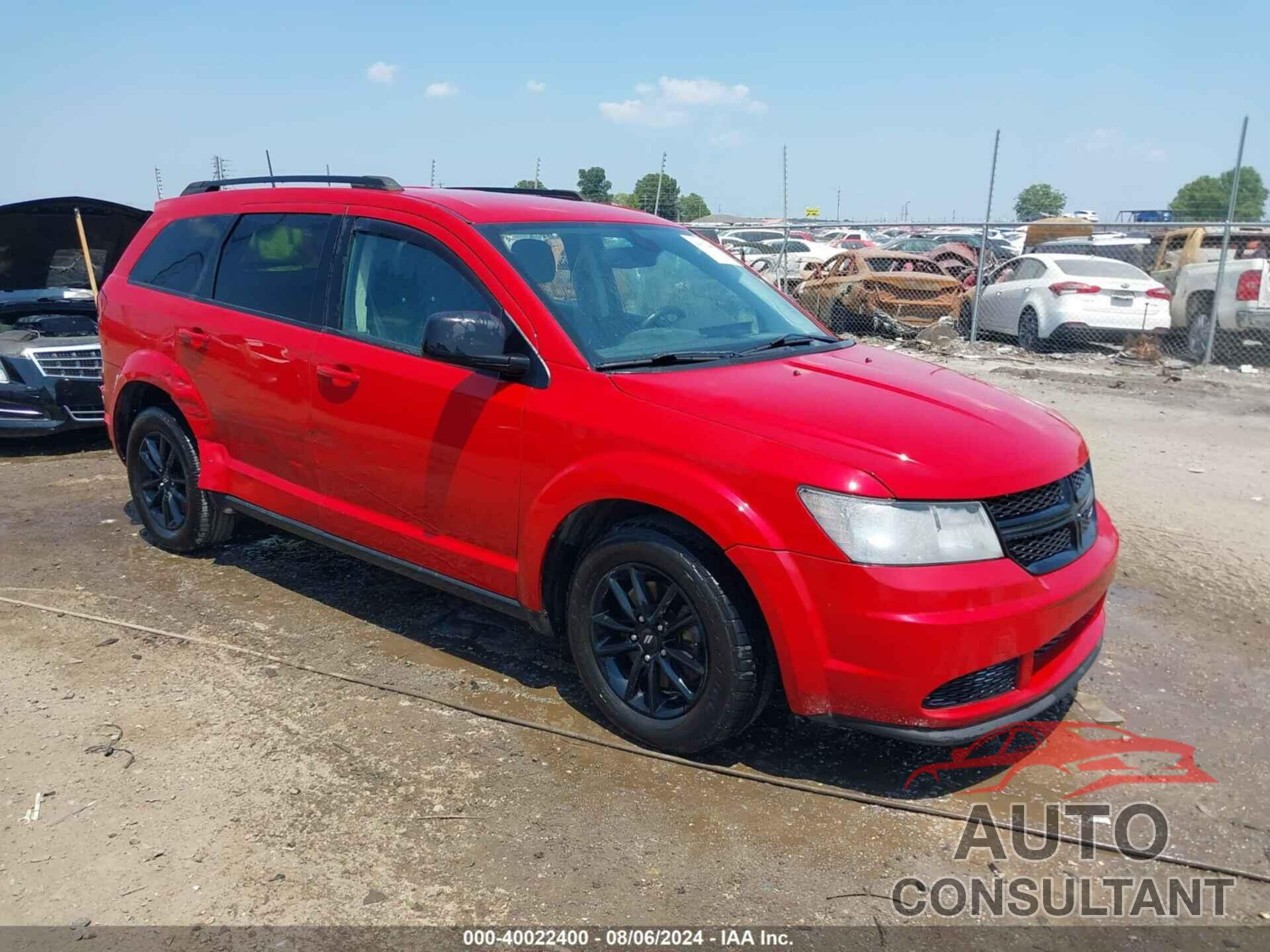 DODGE JOURNEY 2020 - 3C4PDCAB8LT202192