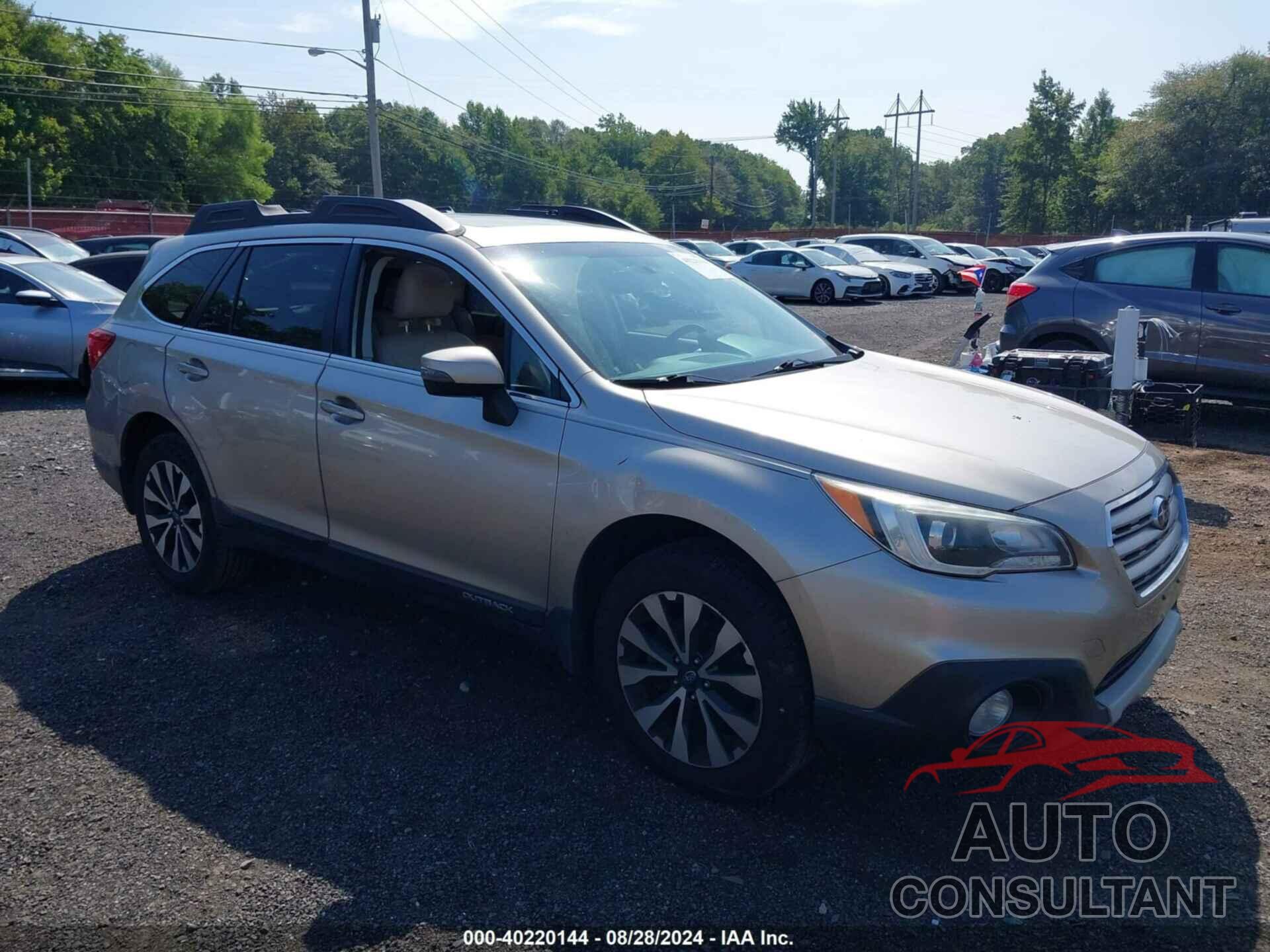 SUBARU OUTBACK 2016 - 4S4BSANC6G3260984