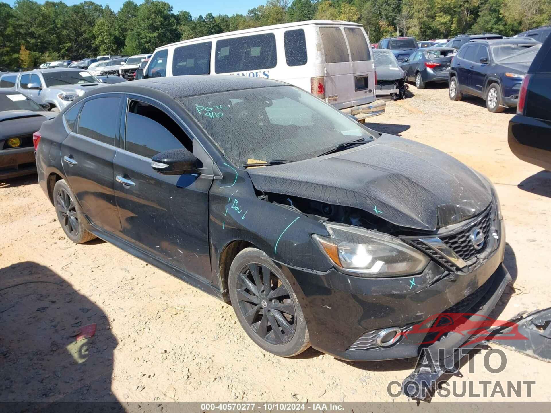 NISSAN SENTRA 2017 - 3N1CB7AP7HY318195