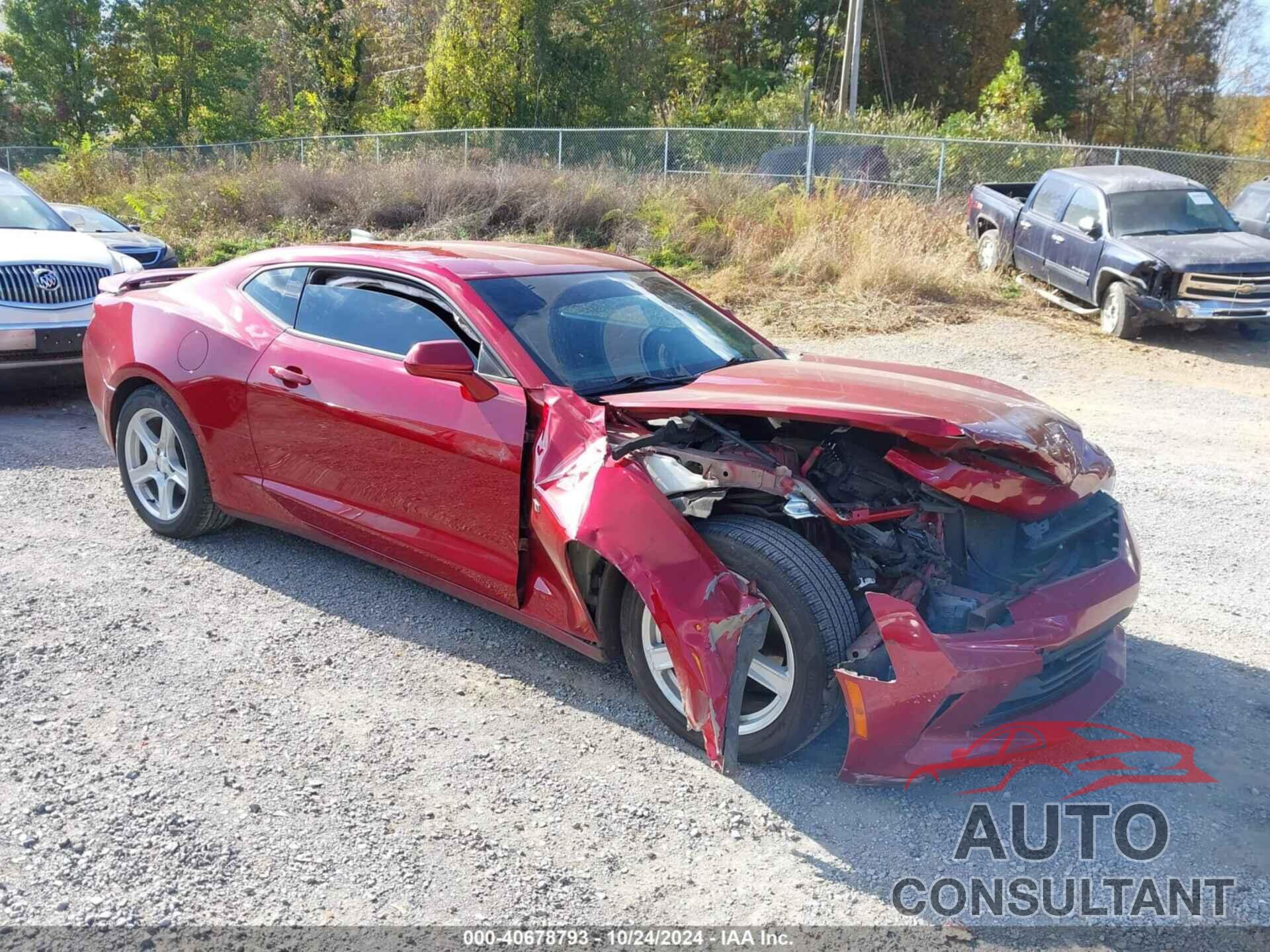 CHEVROLET CAMARO 2016 - 1G1FB1RS9G0151324