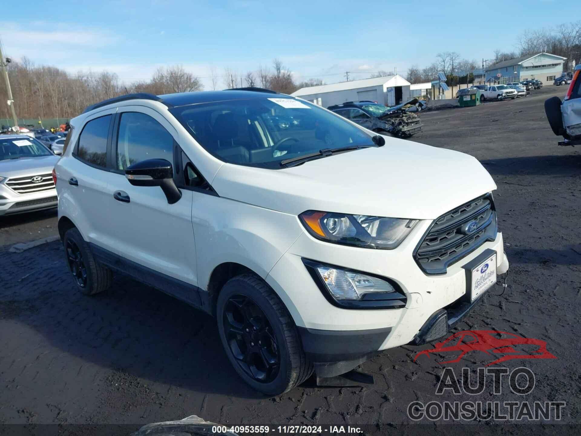 FORD ECOSPORT 2022 - MAJ6S3JL1NC470290