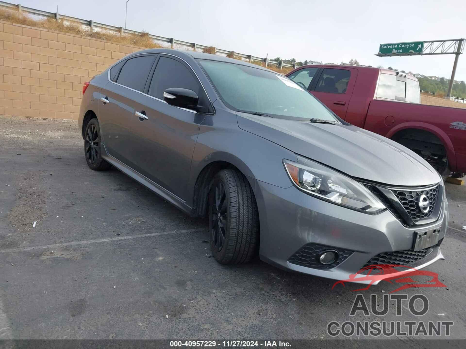 NISSAN SENTRA 2018 - 3N1AB7AP1JY235908