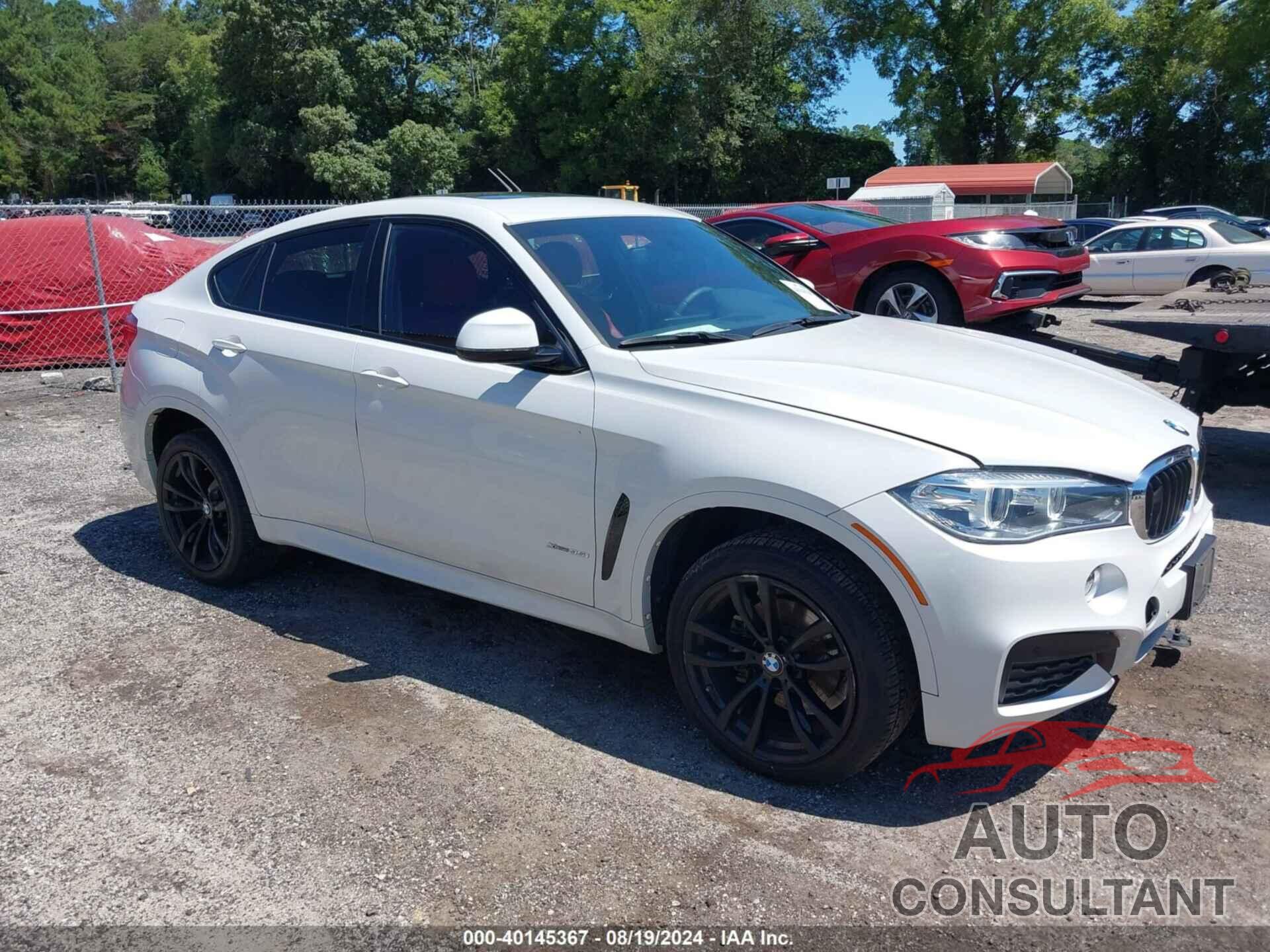 BMW X6 2017 - 5UXKU2C36H0U29975