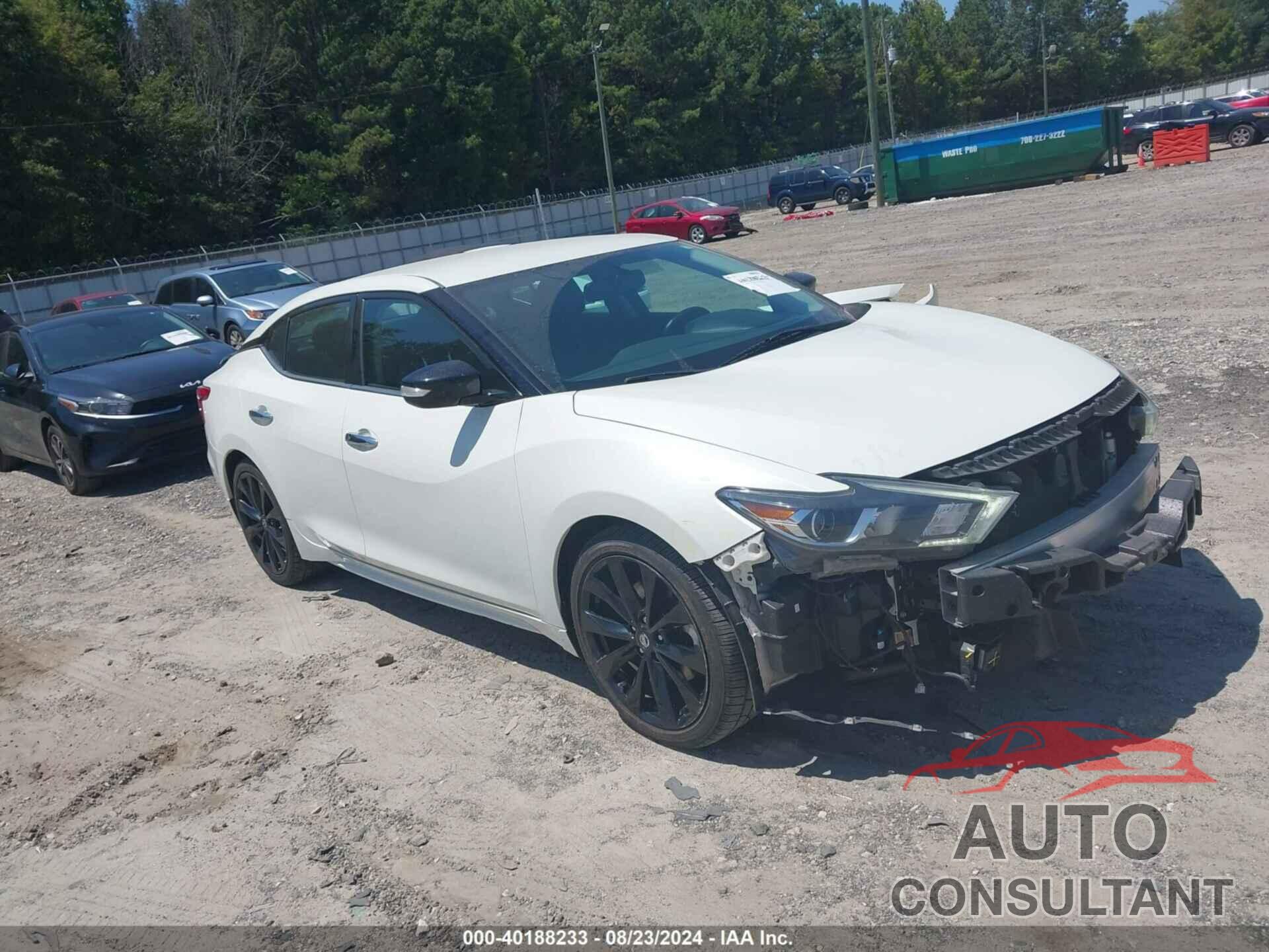 NISSAN MAXIMA 2017 - 1N4AA6AP9HC447832