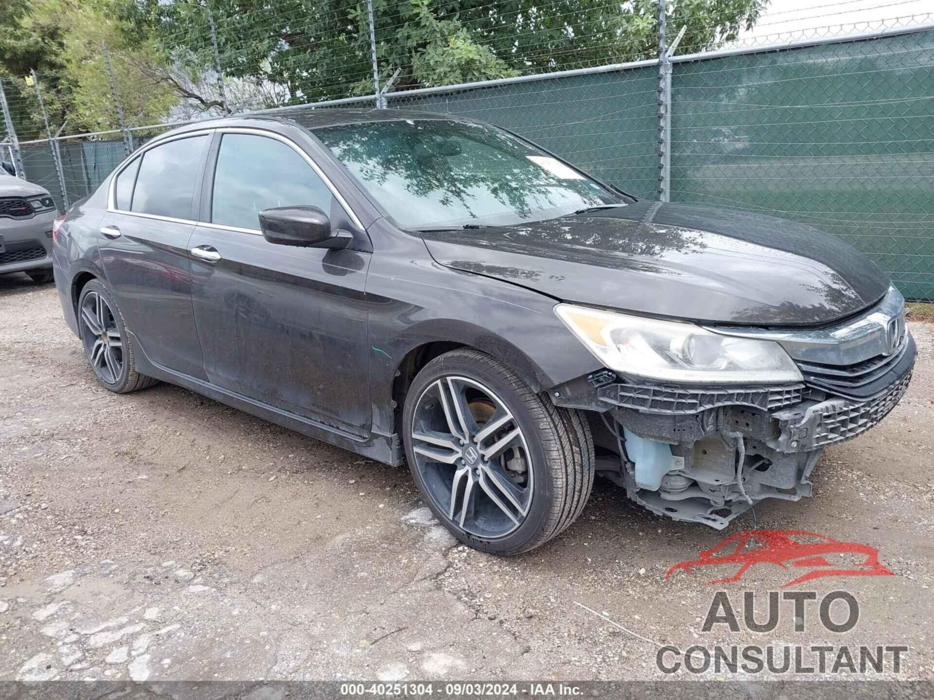 HONDA ACCORD 2017 - 1HGCR2F11HA114031