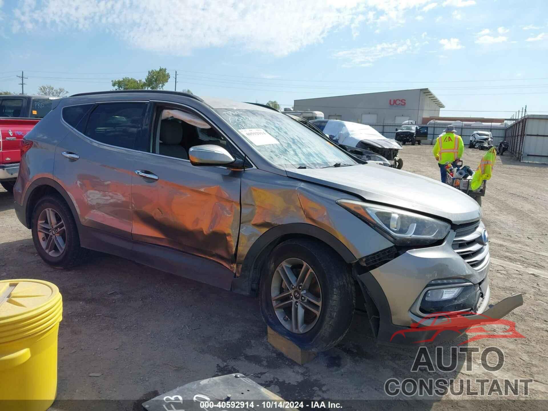 HYUNDAI SANTA FE SPORT 2018 - 5XYZU3LB1JG519158
