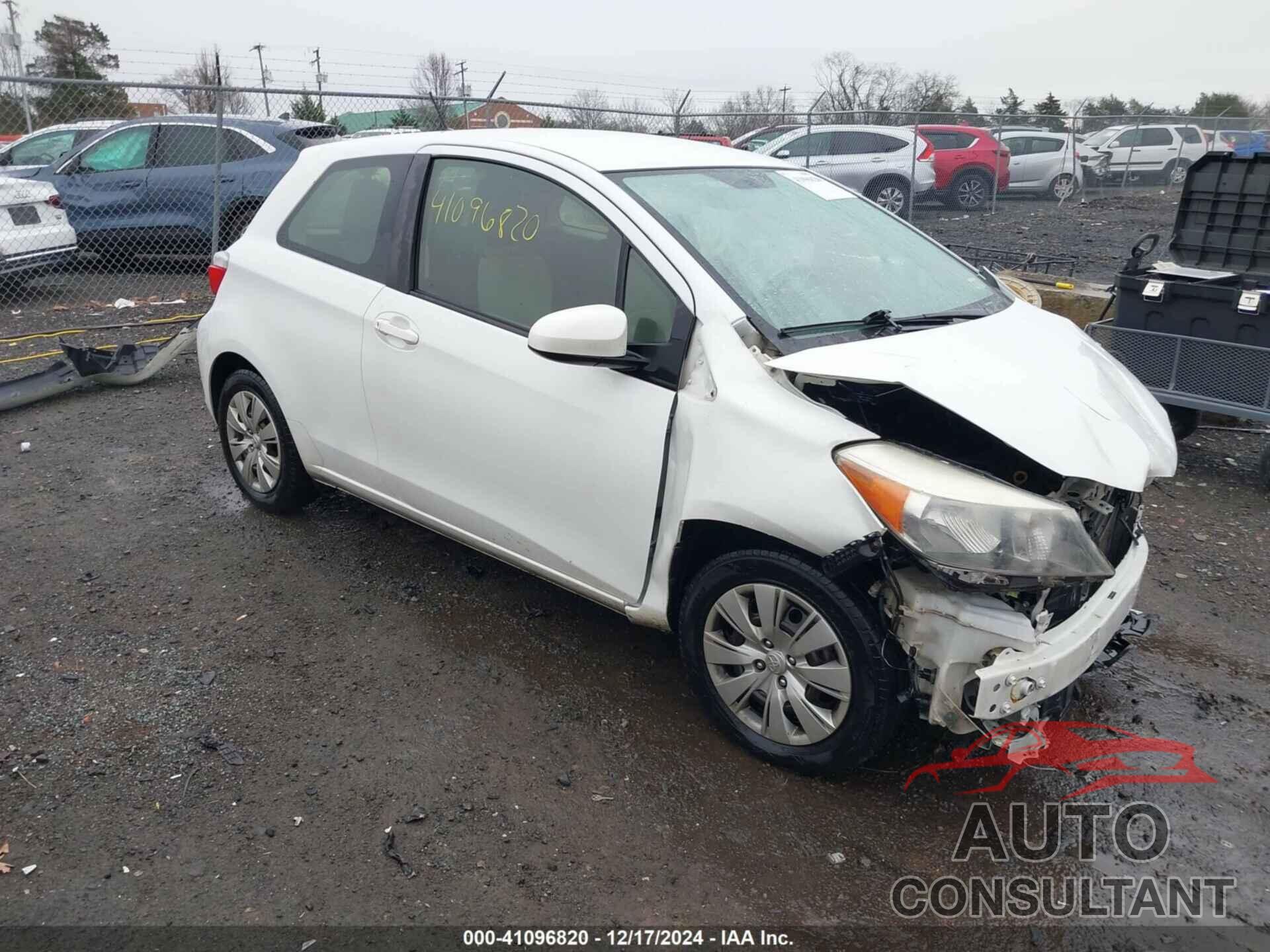 TOYOTA YARIS 2014 - JTDJTUD30ED573715