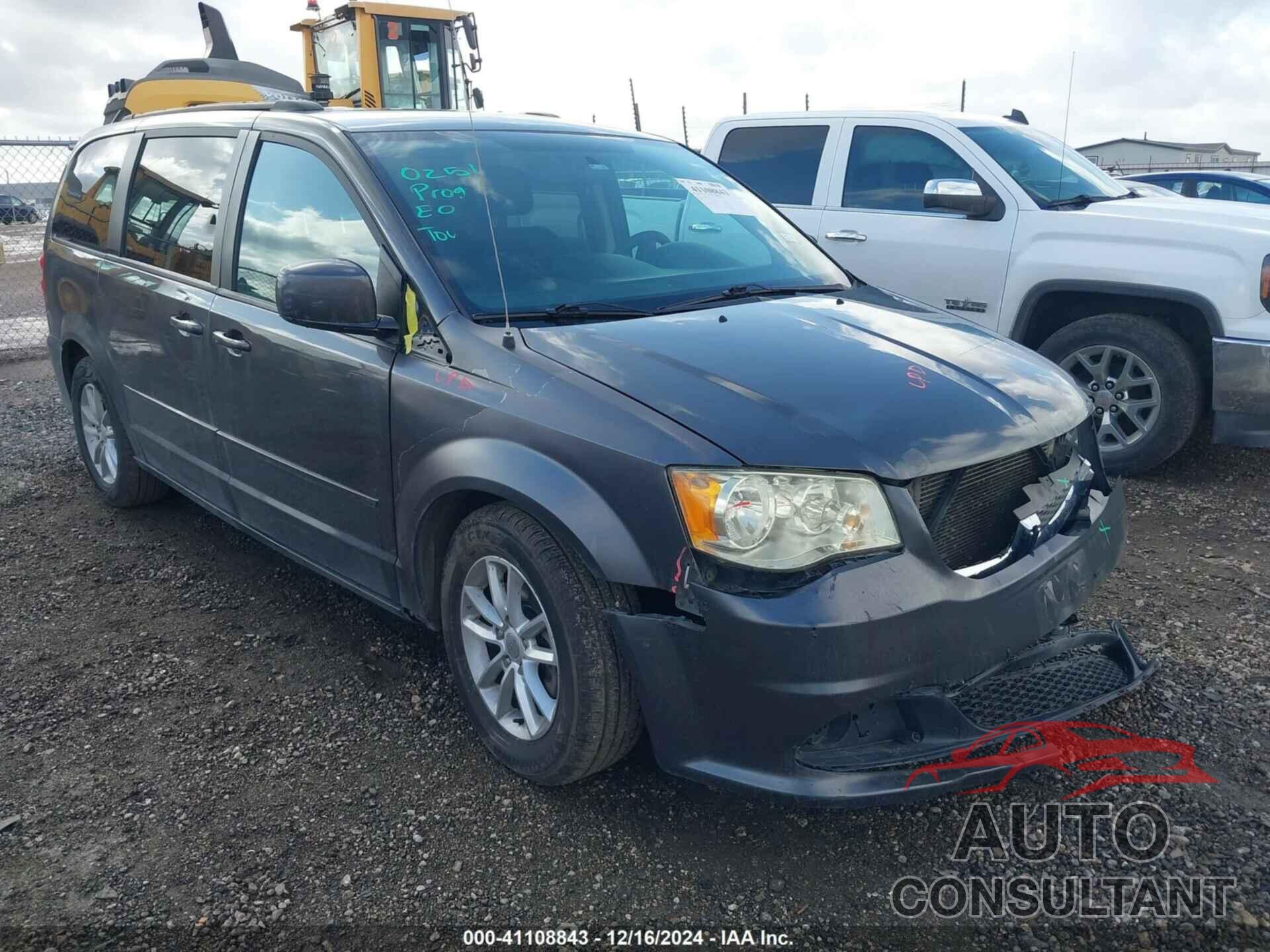 DODGE GRAND CARAVAN 2016 - 2C4RDGCG0GR274165