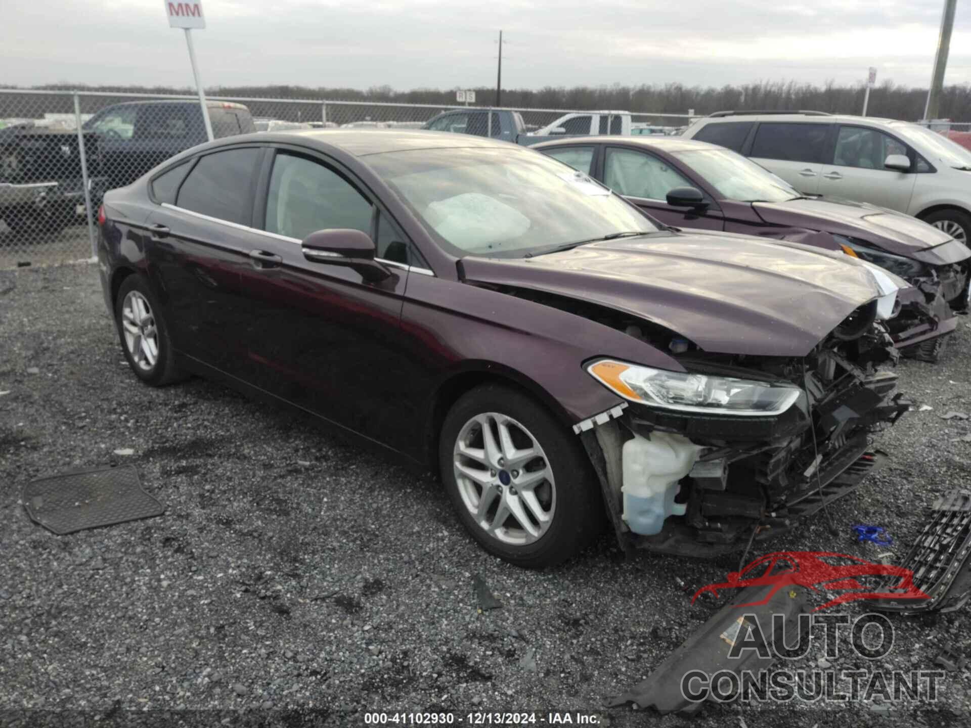 FORD FUSION 2013 - 3FA6P0H78DR354545