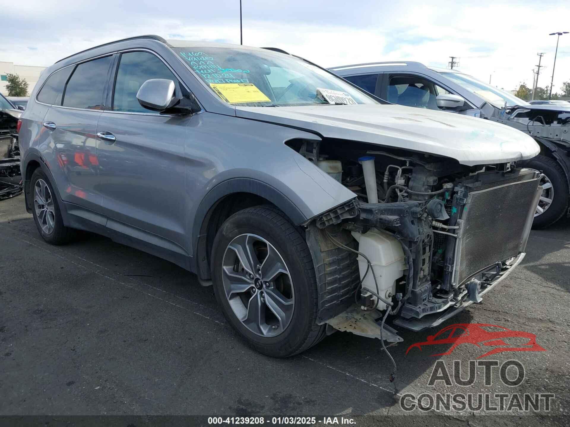 HYUNDAI SANTA FE 2016 - KM8SM4HF1GU130316