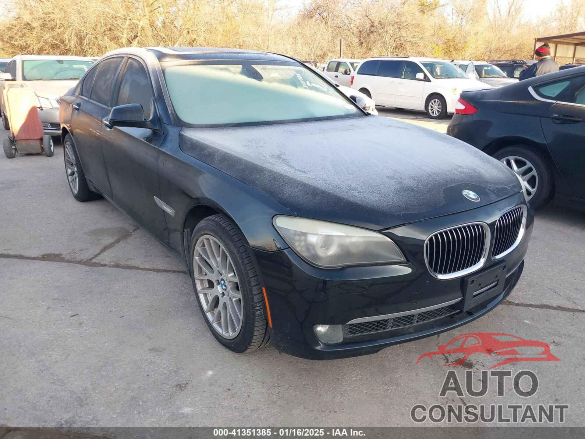 BMW 750I 2009 - WBAKA83509CY33415