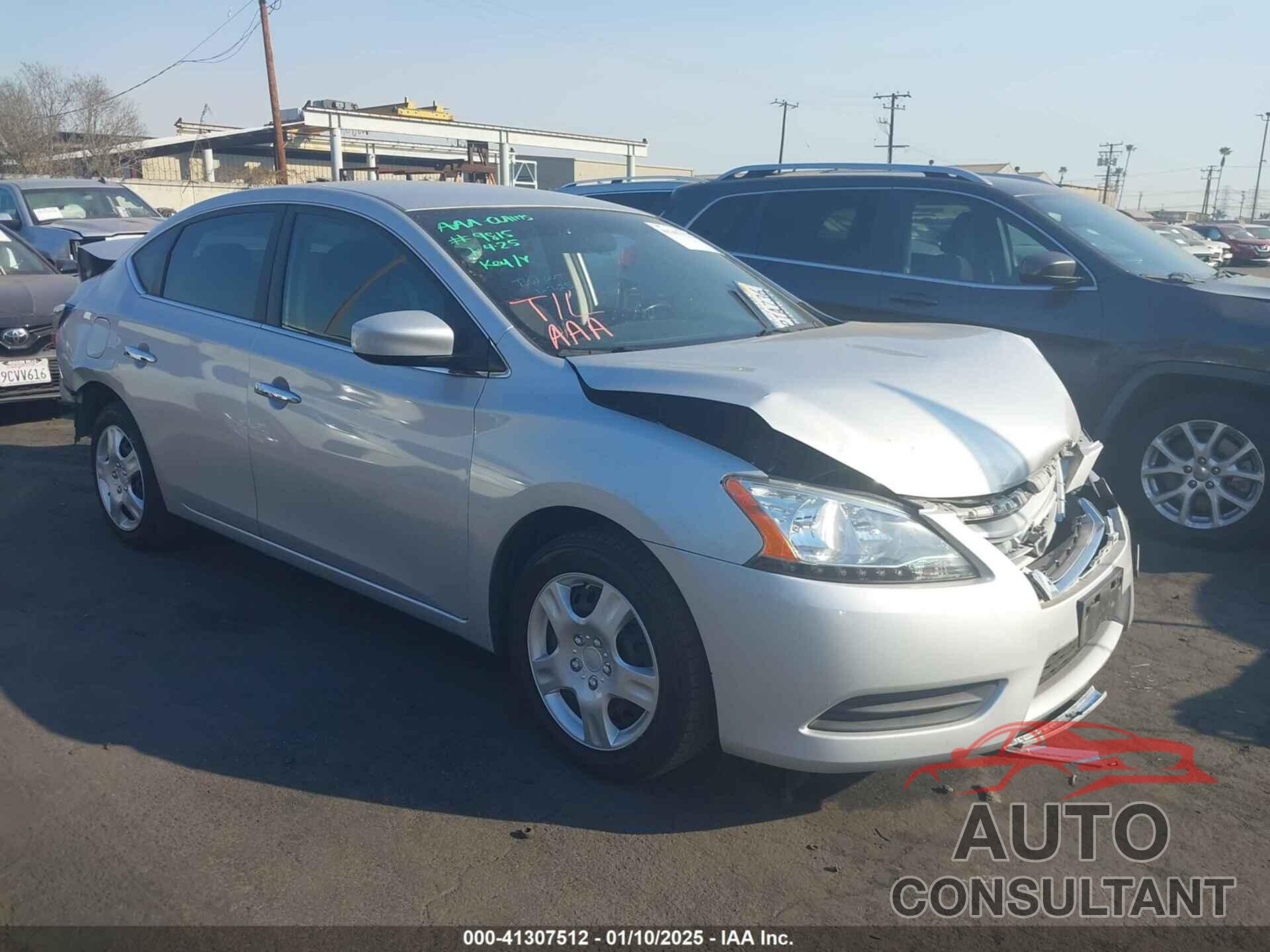 NISSAN SENTRA 2015 - 3N1AB7AP0FL689815