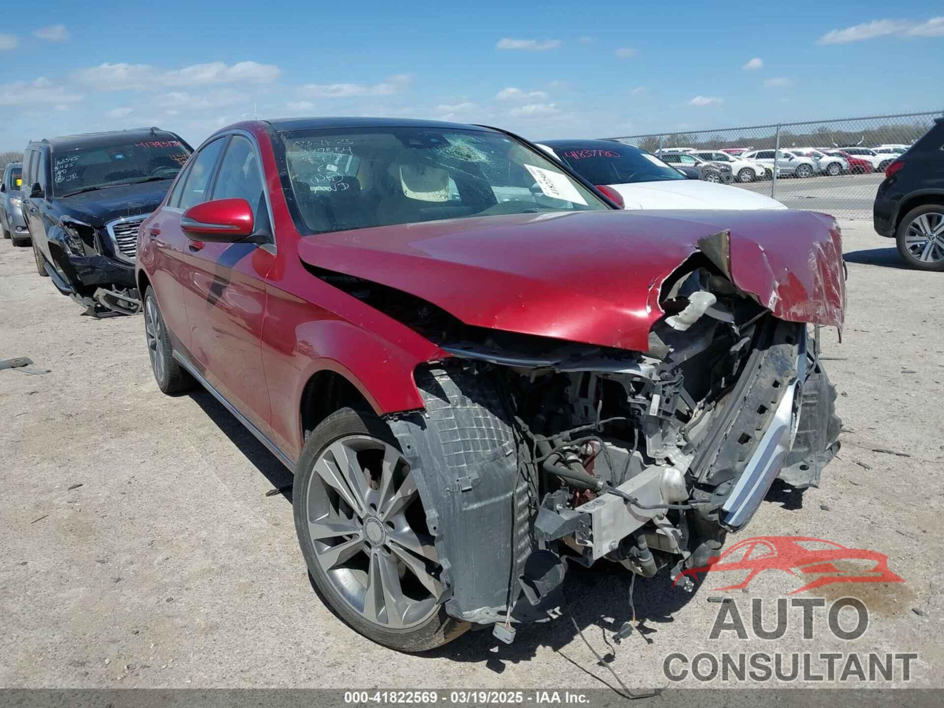 MERCEDES-BENZ C 300 2016 - 55SWF4KB9GU154943