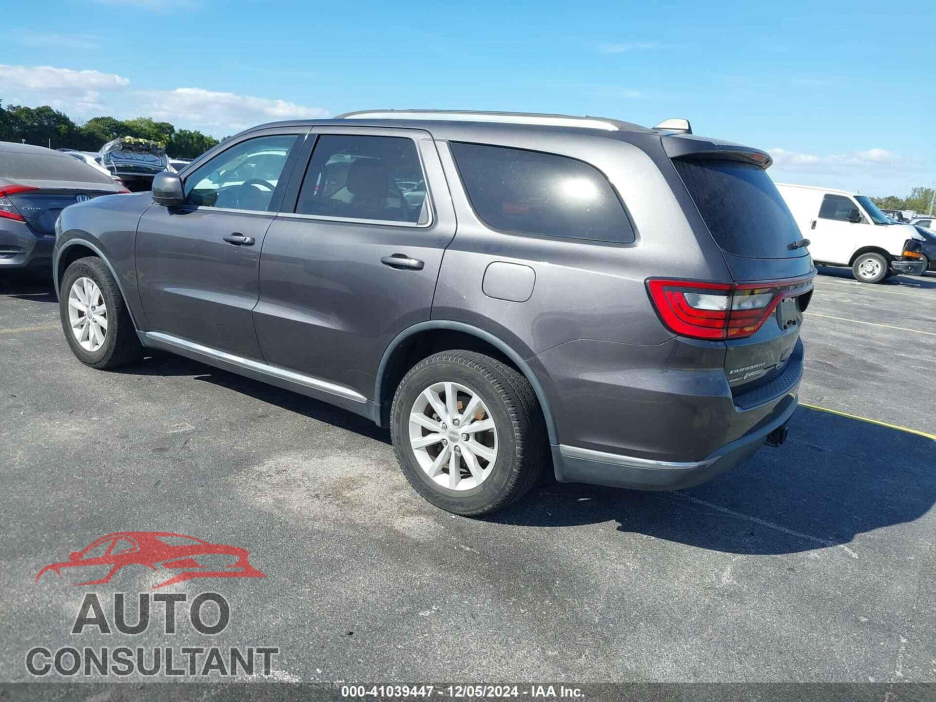DODGE DURANGO 2015 - 1C4RDJAG2FC223421