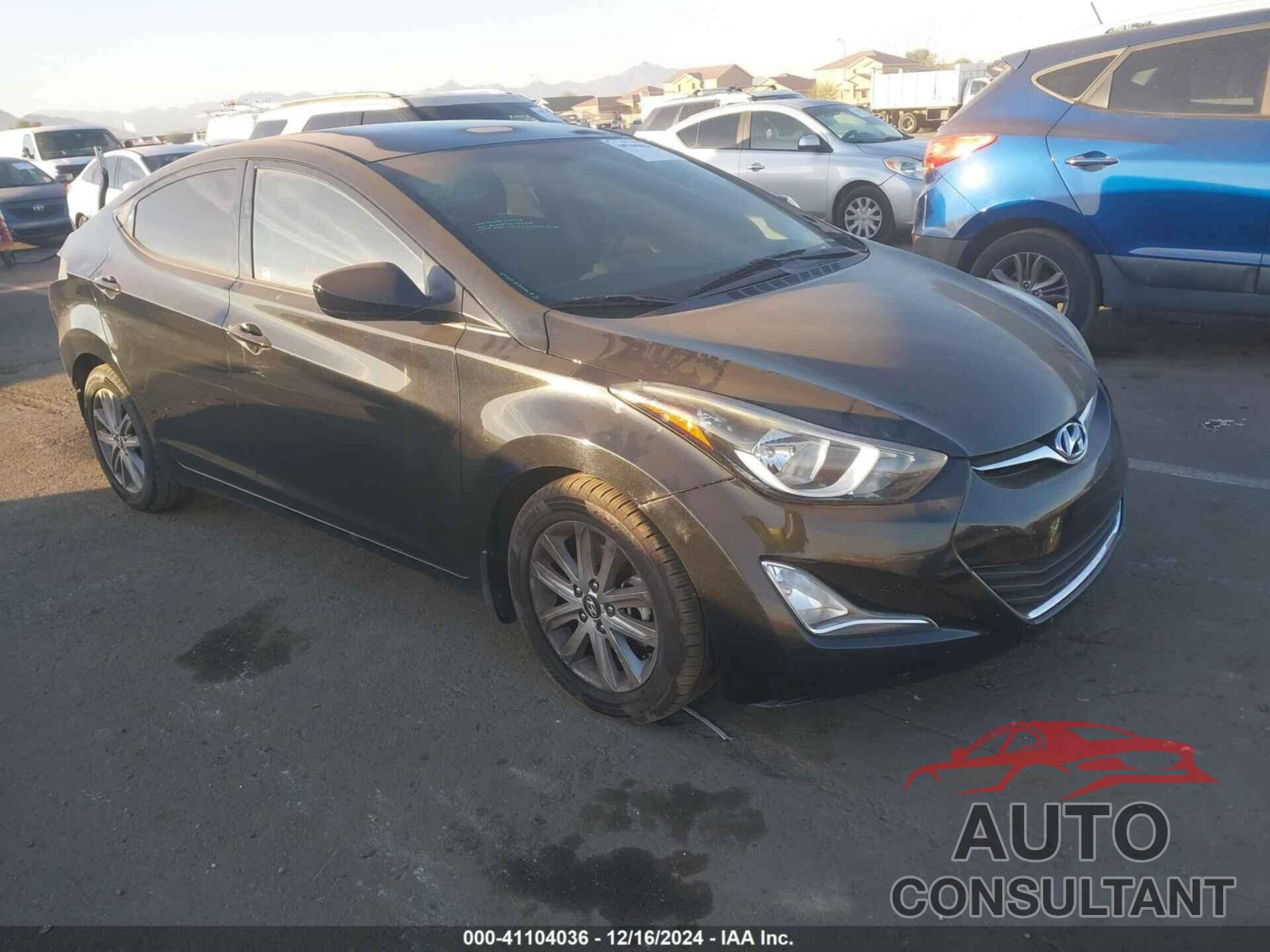 HYUNDAI ELANTRA 2016 - 5NPDH4AE8GH687253