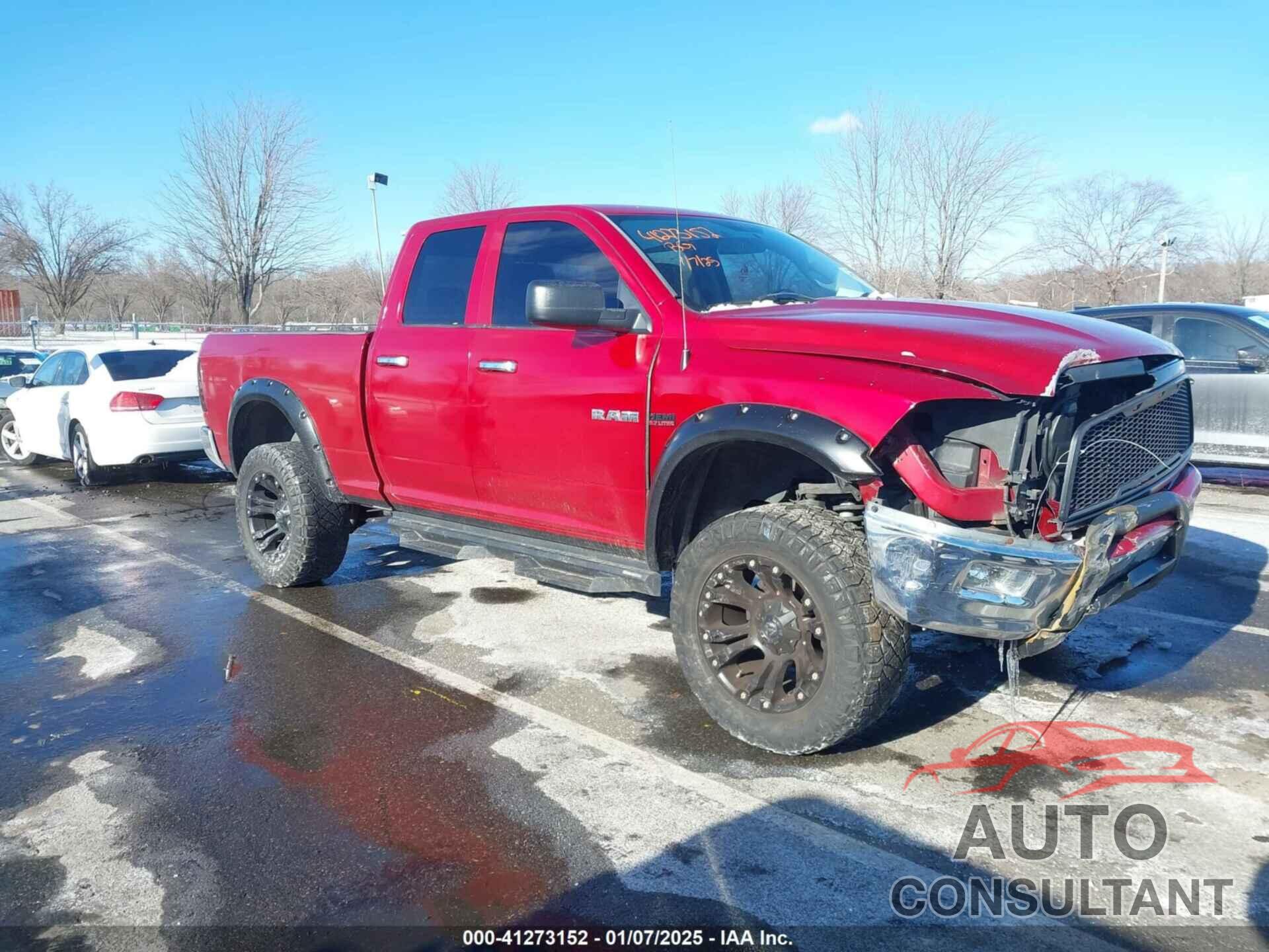 DODGE RAM 1500 2009 - 1D3HV18T39S805007