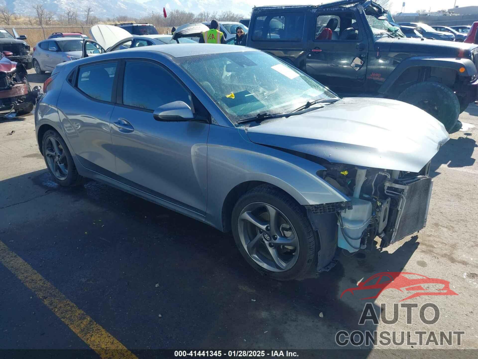 HYUNDAI VELOSTER 2019 - KMHTG6AF9KU019846