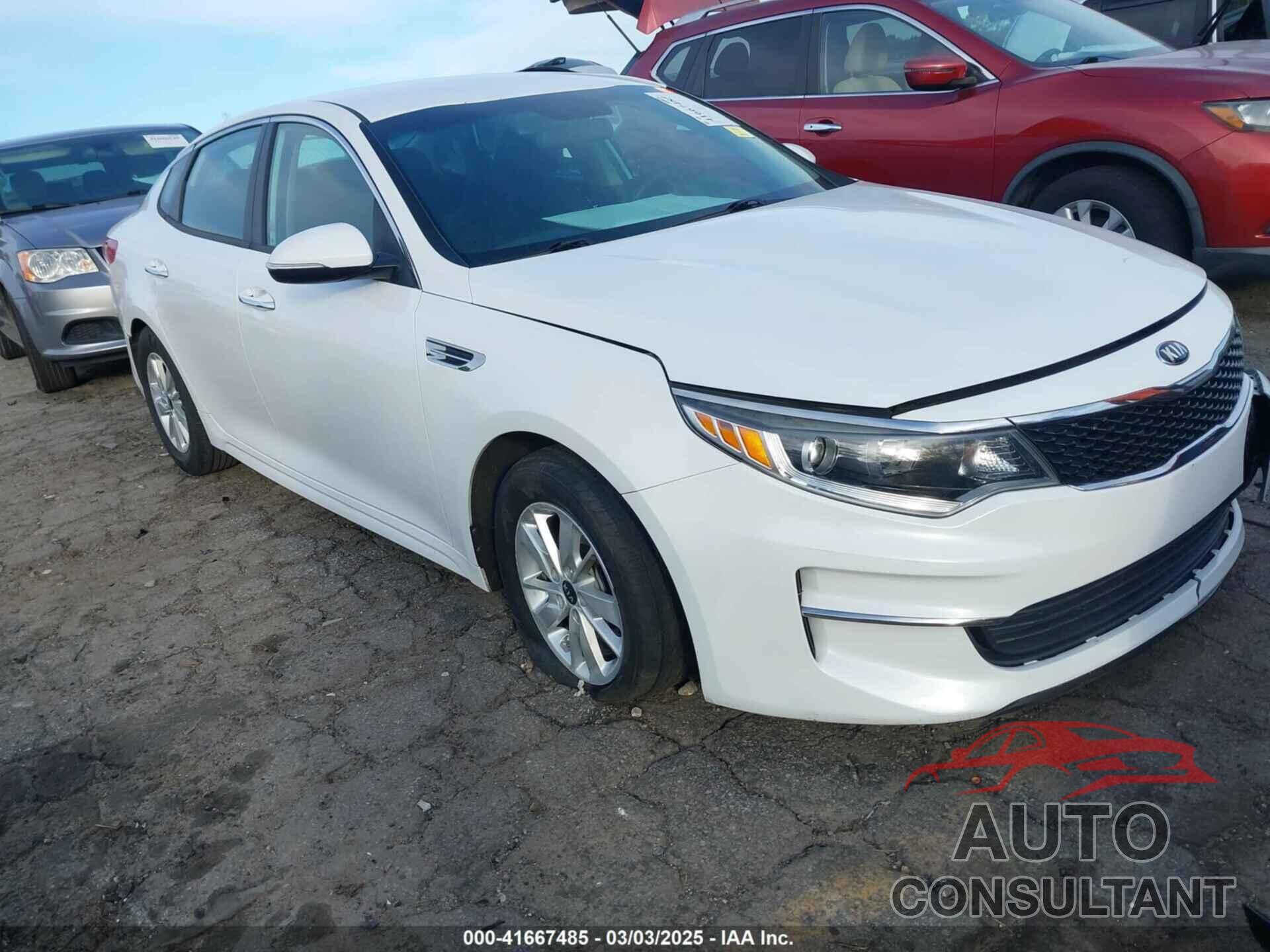 KIA OPTIMA 2018 - 5XXGT4L33JG189603