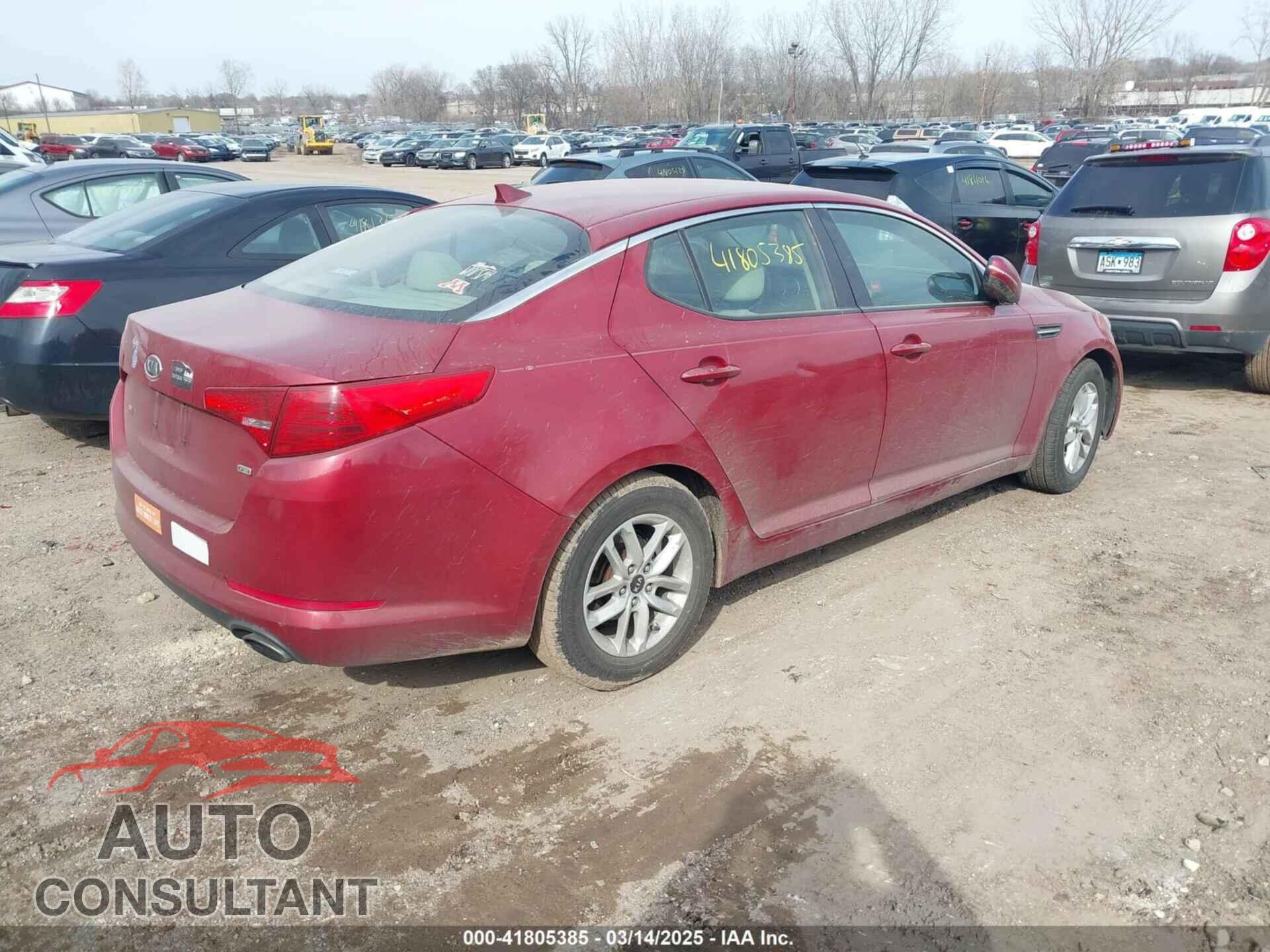 KIA OPTIMA 2011 - KNAGM4A75B5094093