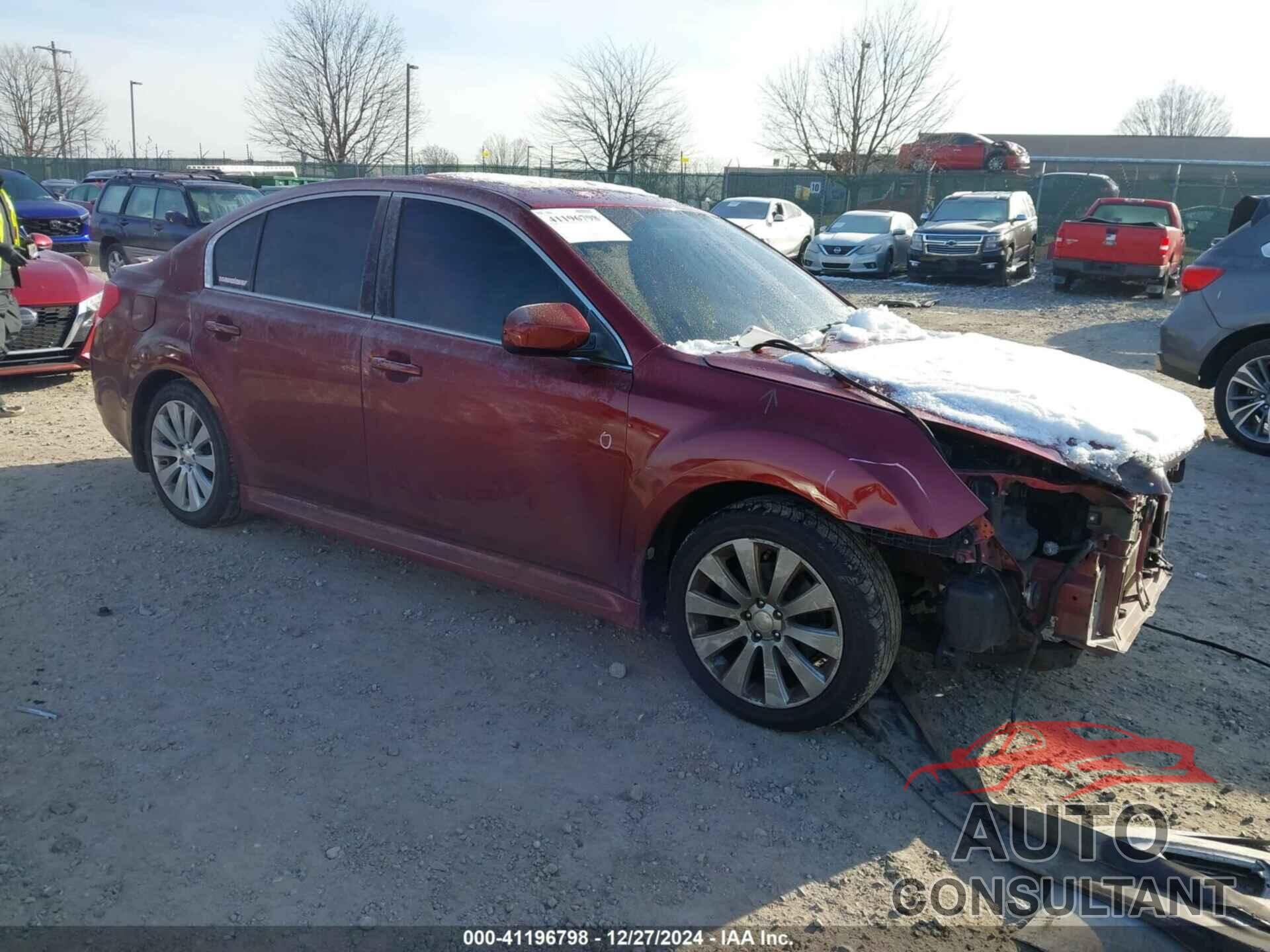 SUBARU LEGACY 2011 - 4S3BMBL65B3222785