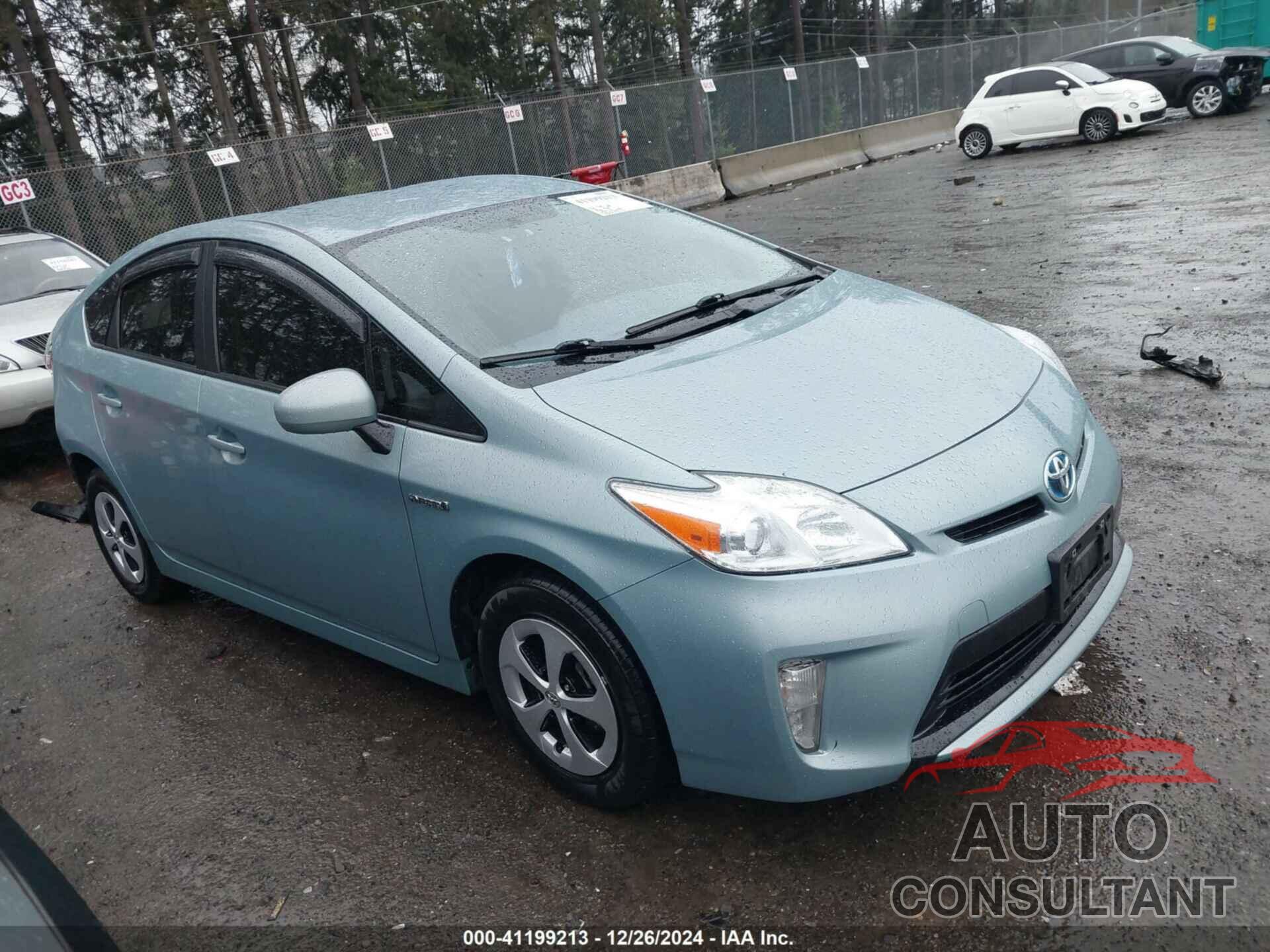 TOYOTA PRIUS 2014 - JTDKN3DU7E1737108