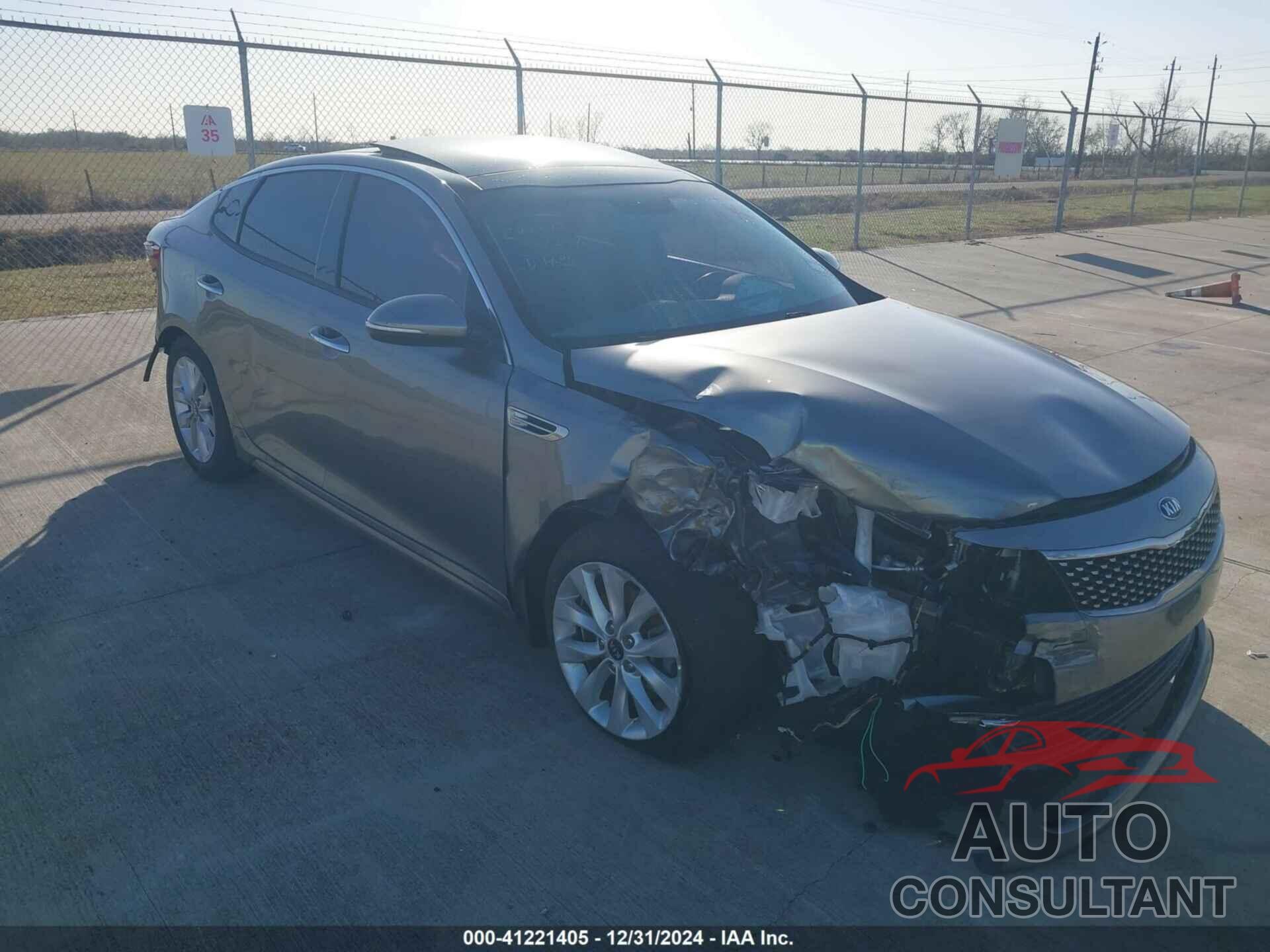 KIA OPTIMA 2016 - 5XXGU4L30GG086953