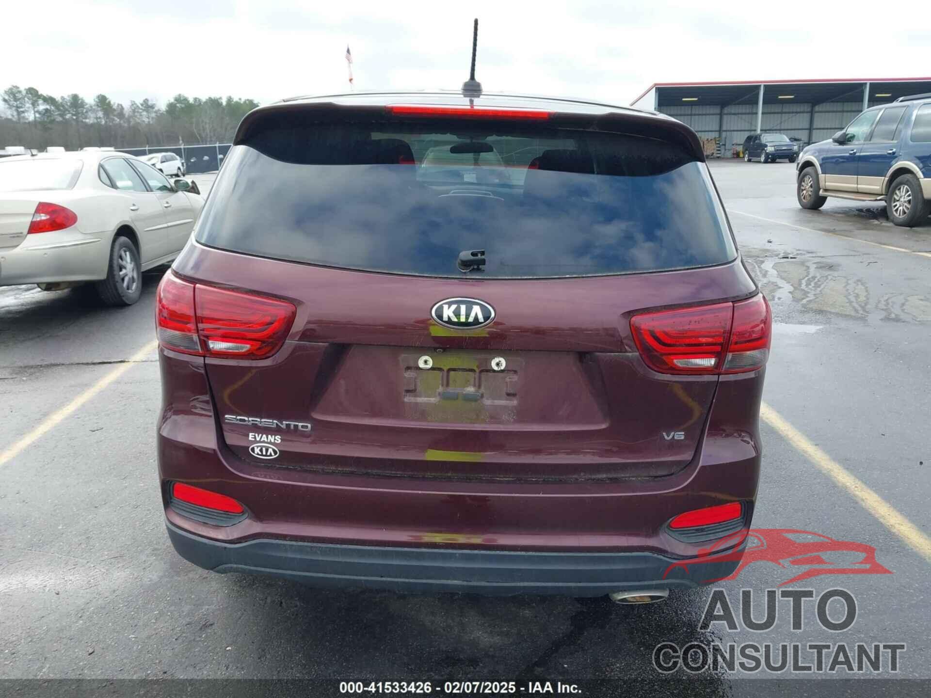 KIA SORENTO 2019 - 5XYPG4A53KG481998