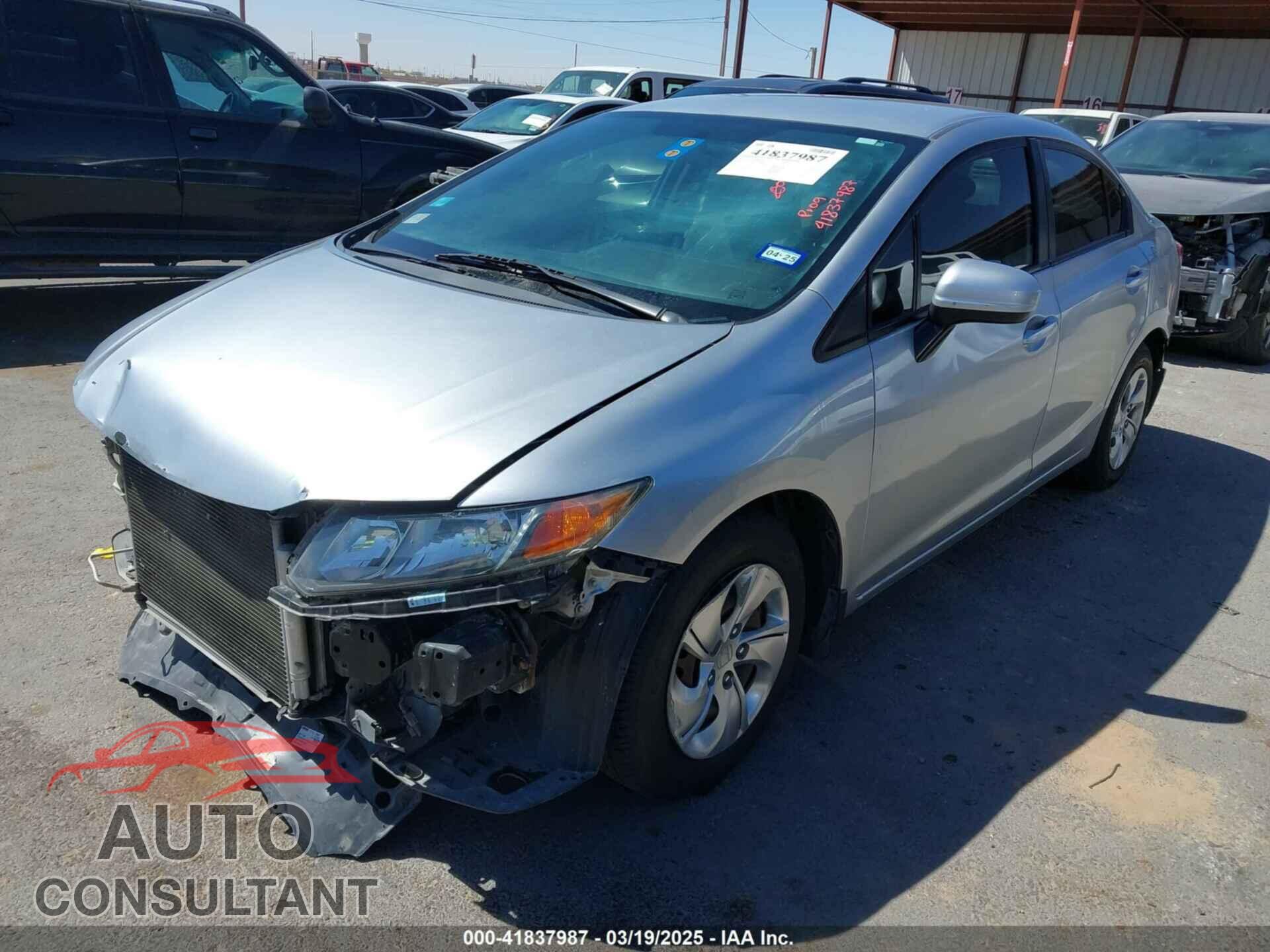 HONDA CIVIC 2014 - 19XFB2F5XEE077895