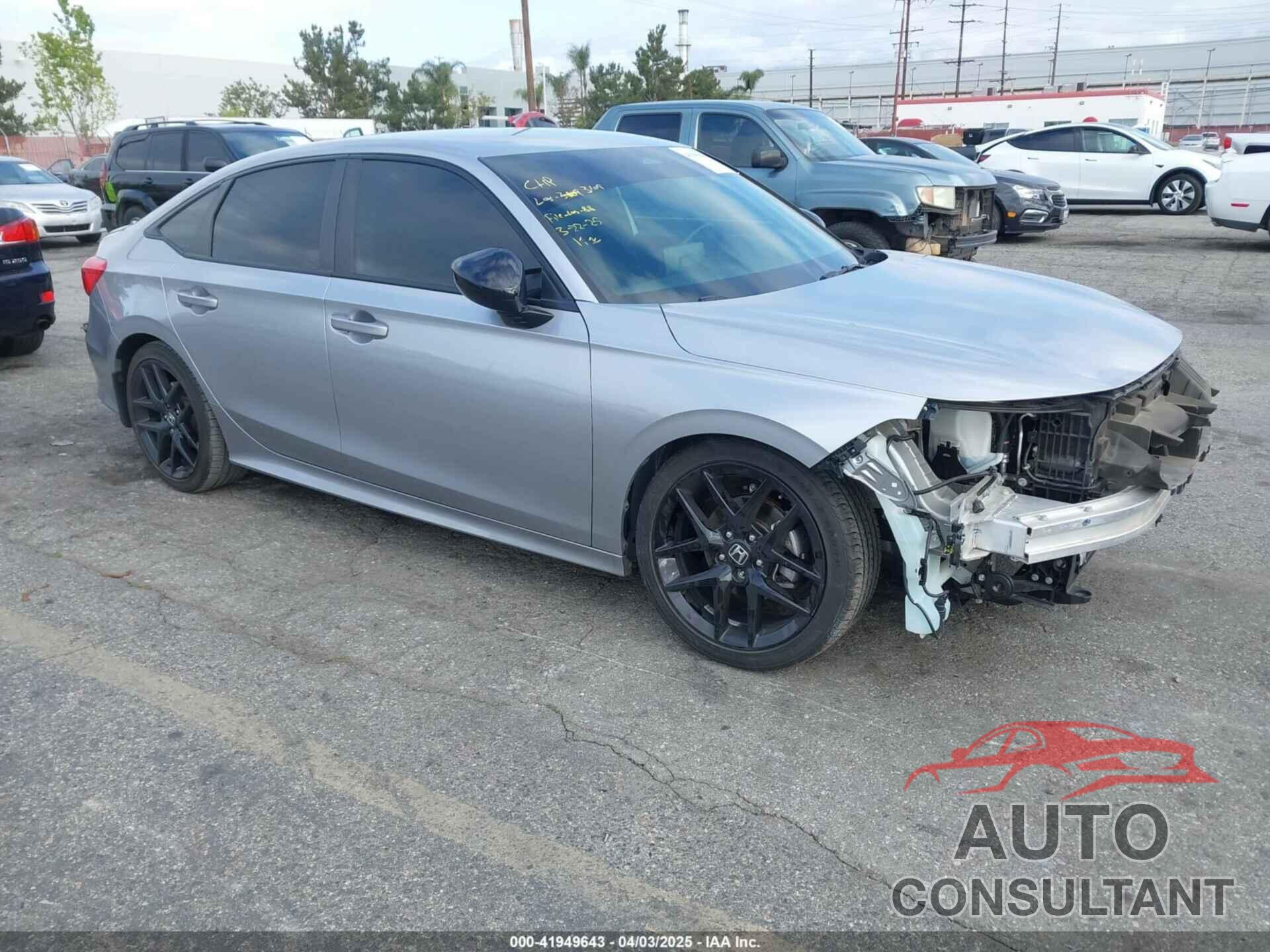 HONDA CIVIC 2022 - 2HGFE2F53NH563655