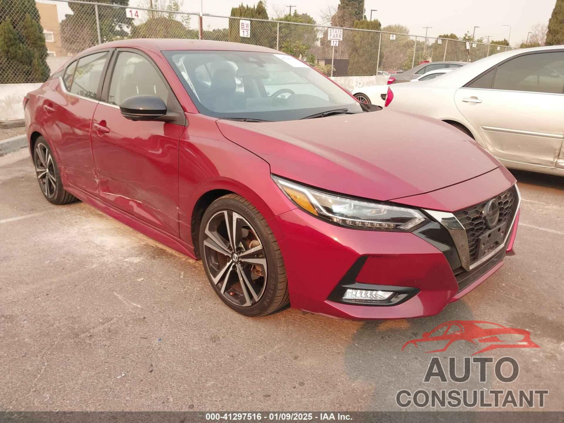 NISSAN SENTRA 2021 - 3N1AB8DV7MY292361