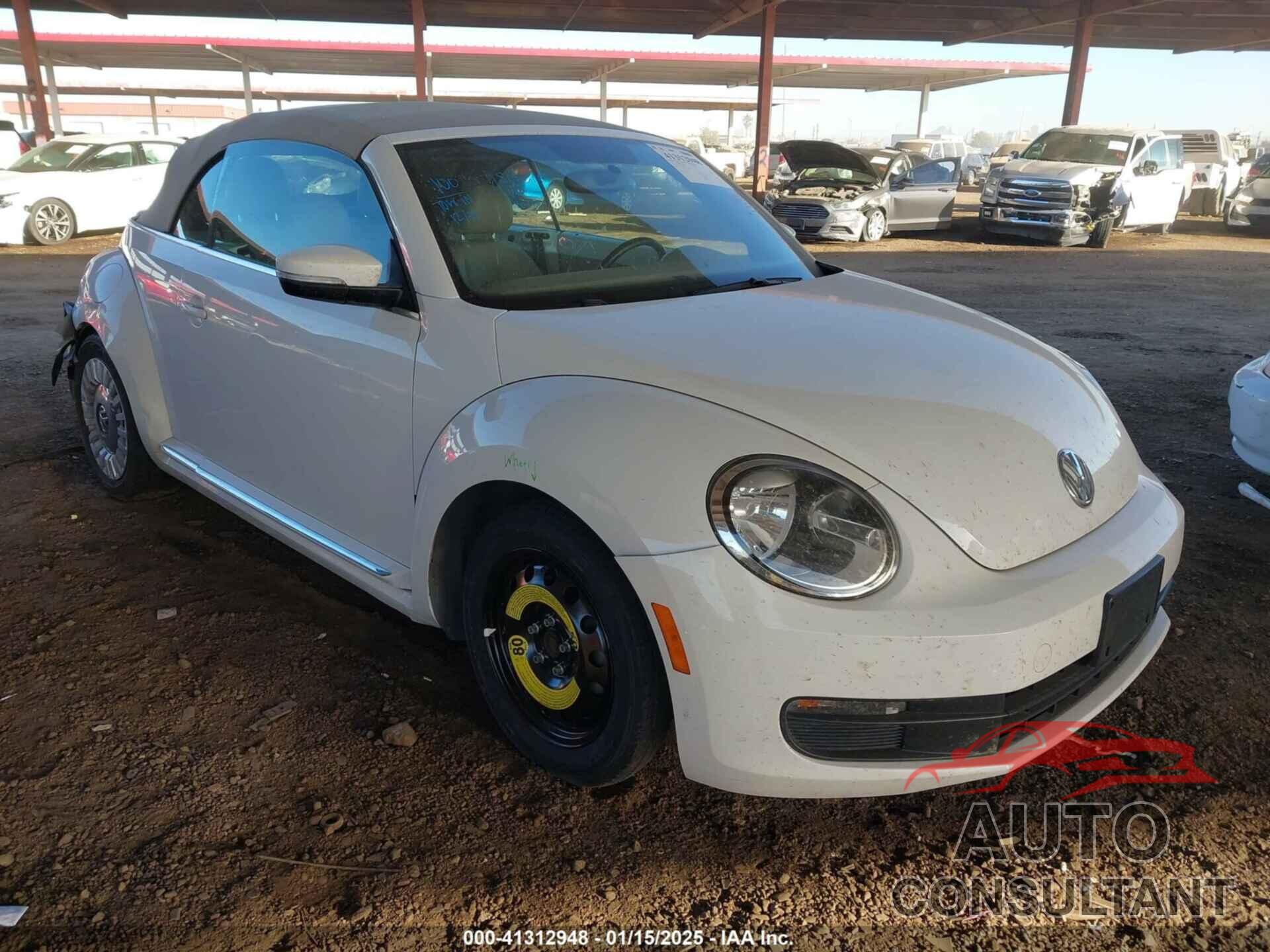 VOLKSWAGEN BEETLE 2014 - 3VW5P7AT0EM802939