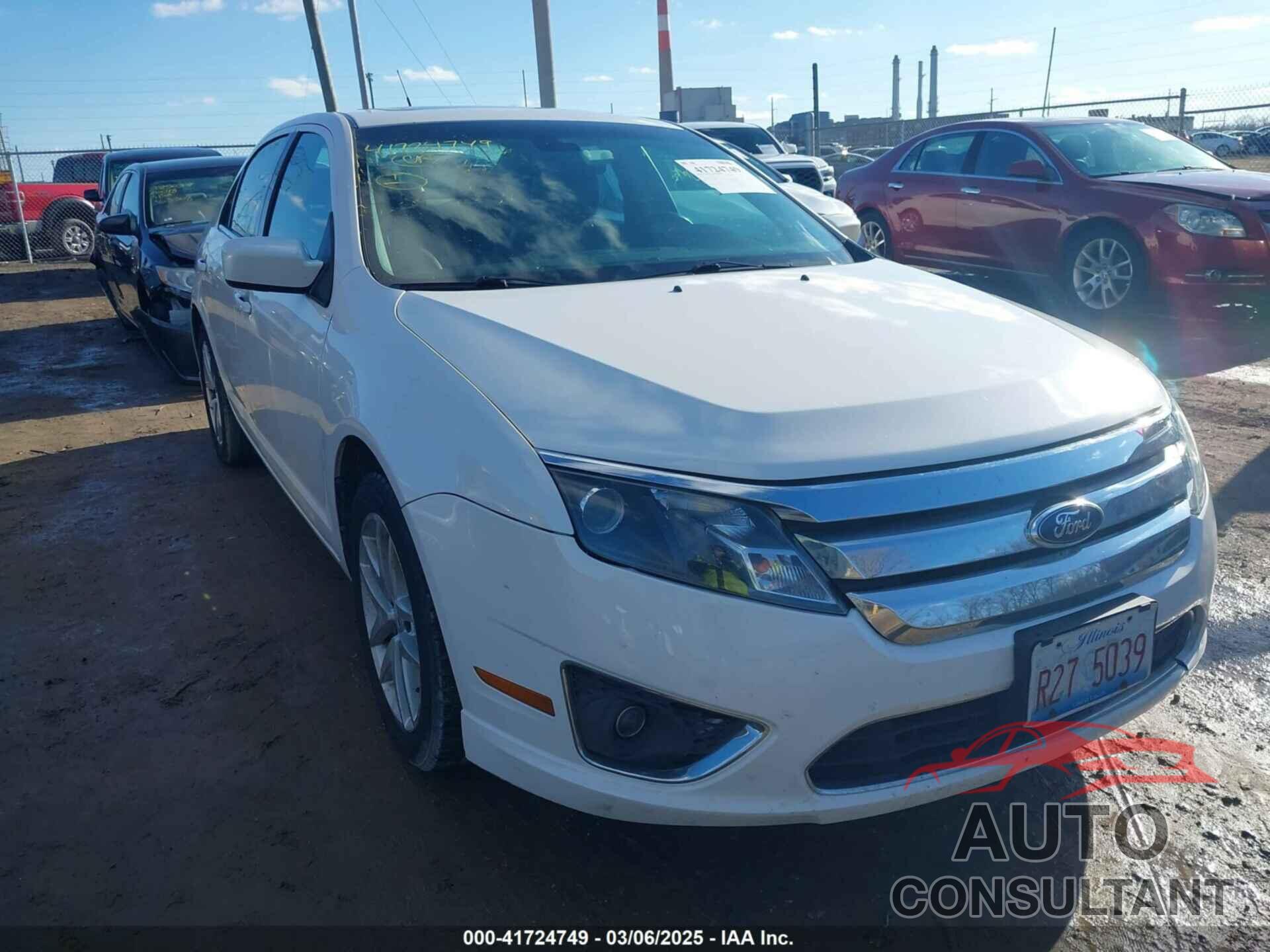 FORD FUSION 2012 - 3FAHP0JG0CR430356