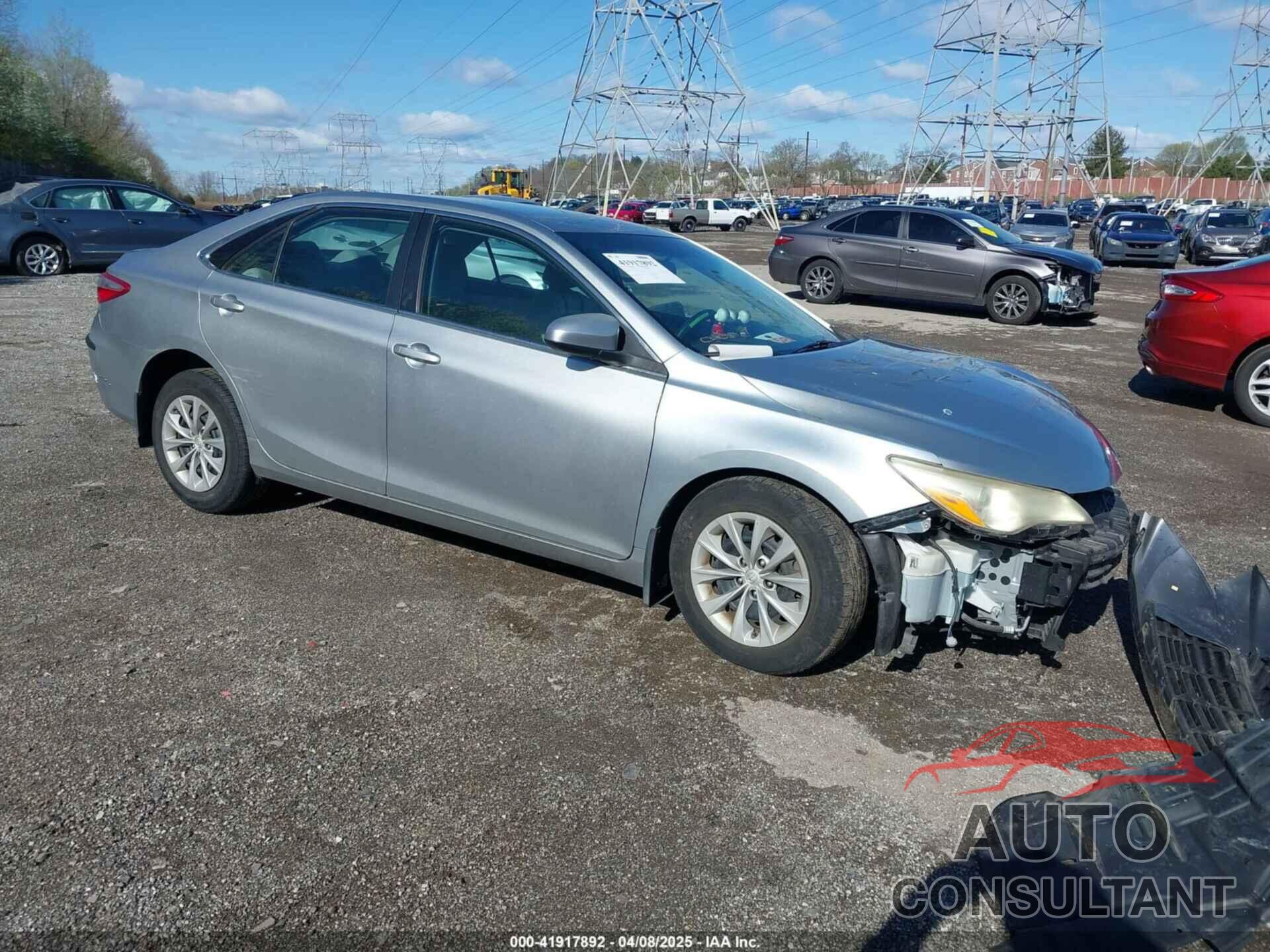 TOYOTA CAMRY 2016 - 4T4BF1FK0GR579274