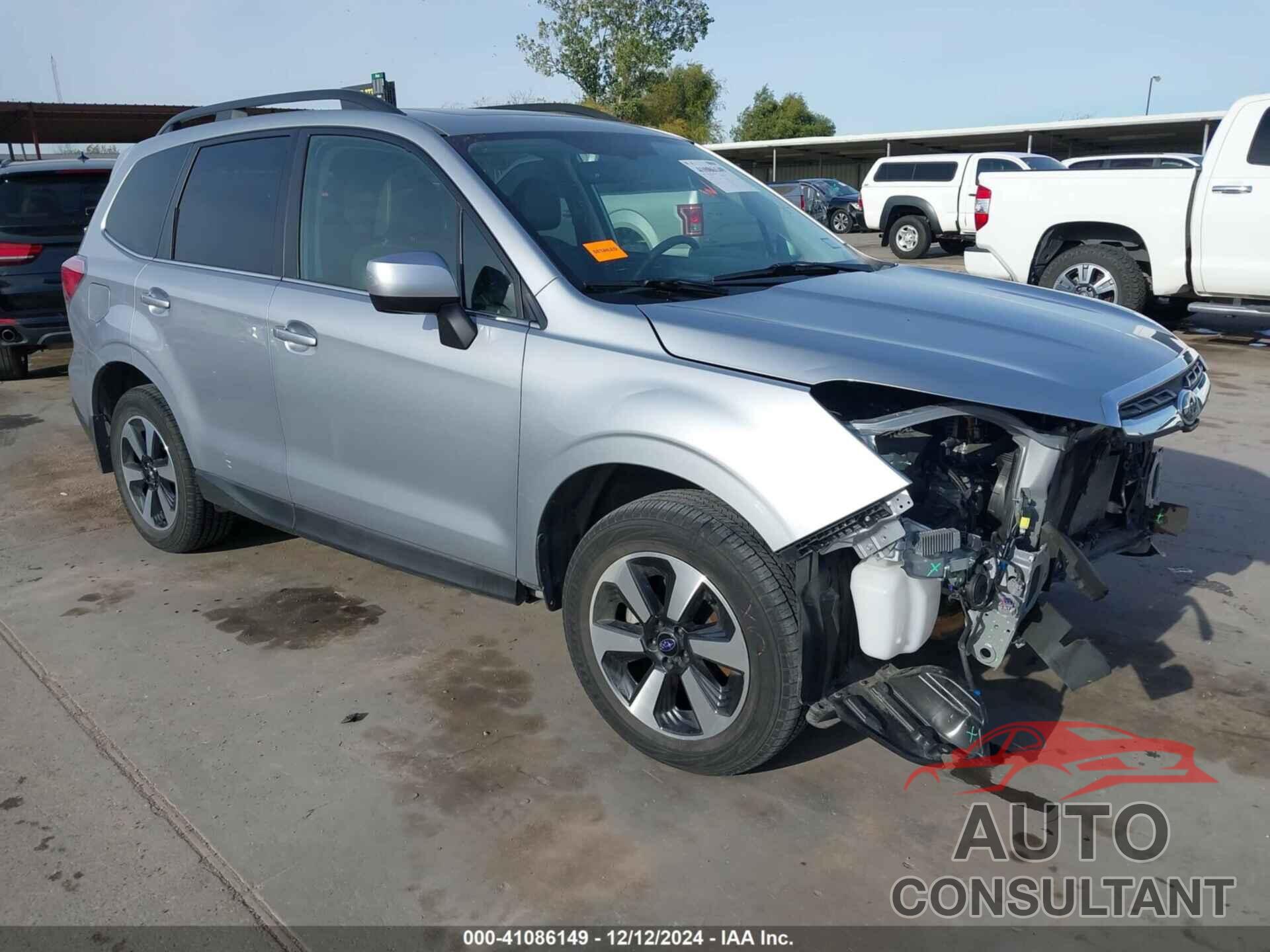 SUBARU FORESTER 2018 - JF2SJALC7JH491656