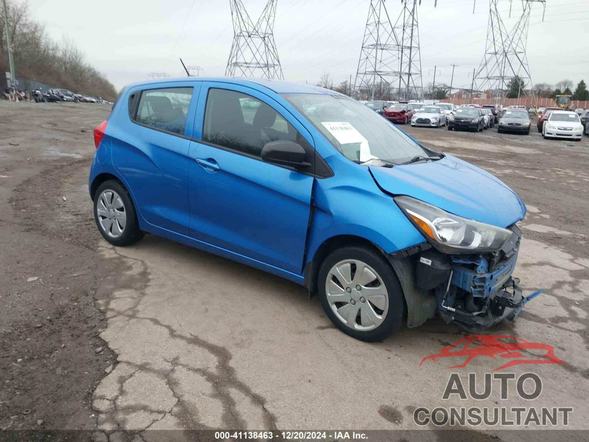 CHEVROLET SPARK 2016 - KL8CA6SA9GC610256