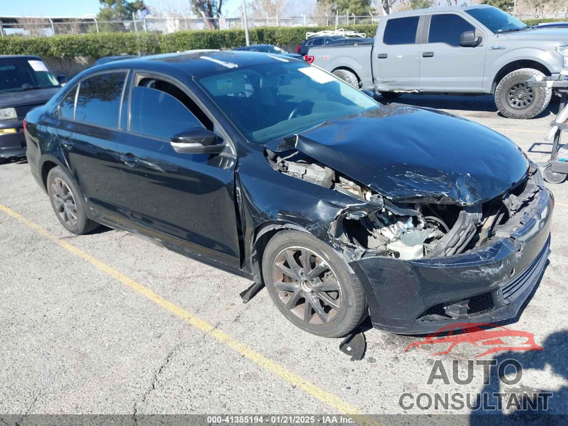 VOLKSWAGEN JETTA 2012 - 3VWDP7AJ9CM417967