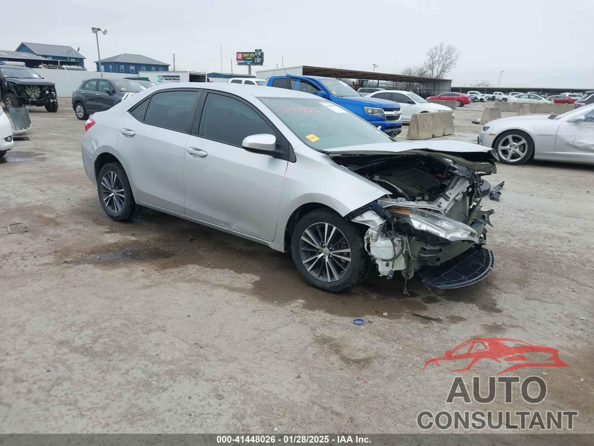 TOYOTA COROLLA 2016 - 5YFBURHE7GP518141