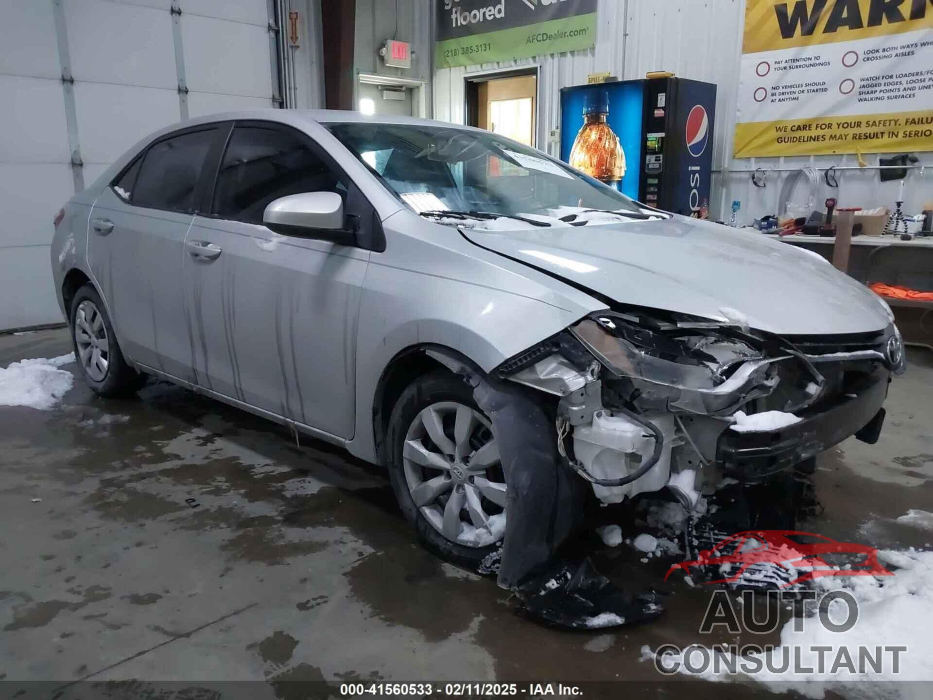 TOYOTA COROLLA 2016 - 5YFBURHE9GP438730