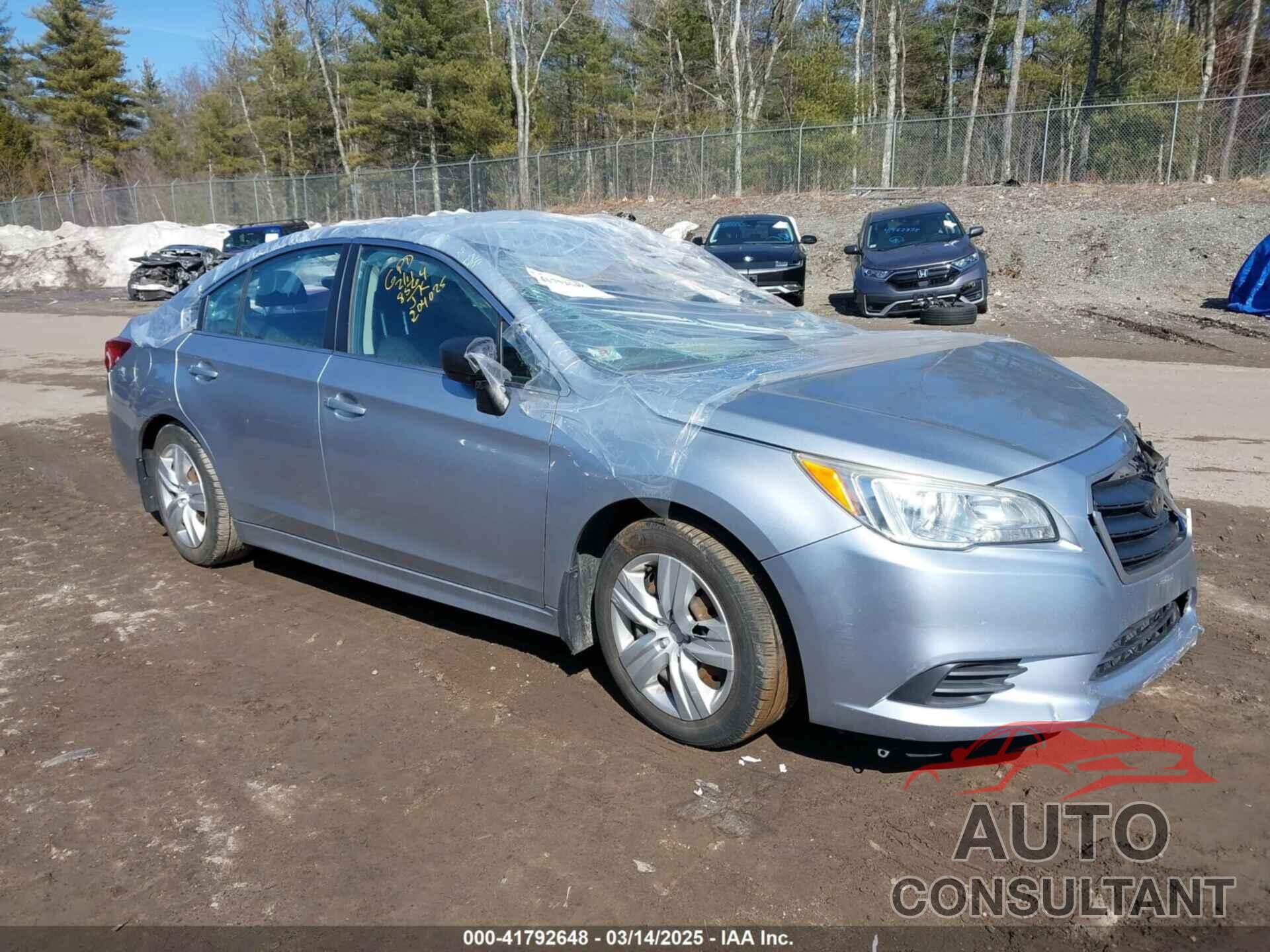 SUBARU LEGACY 2016 - 4S3BNAA6XG3058564
