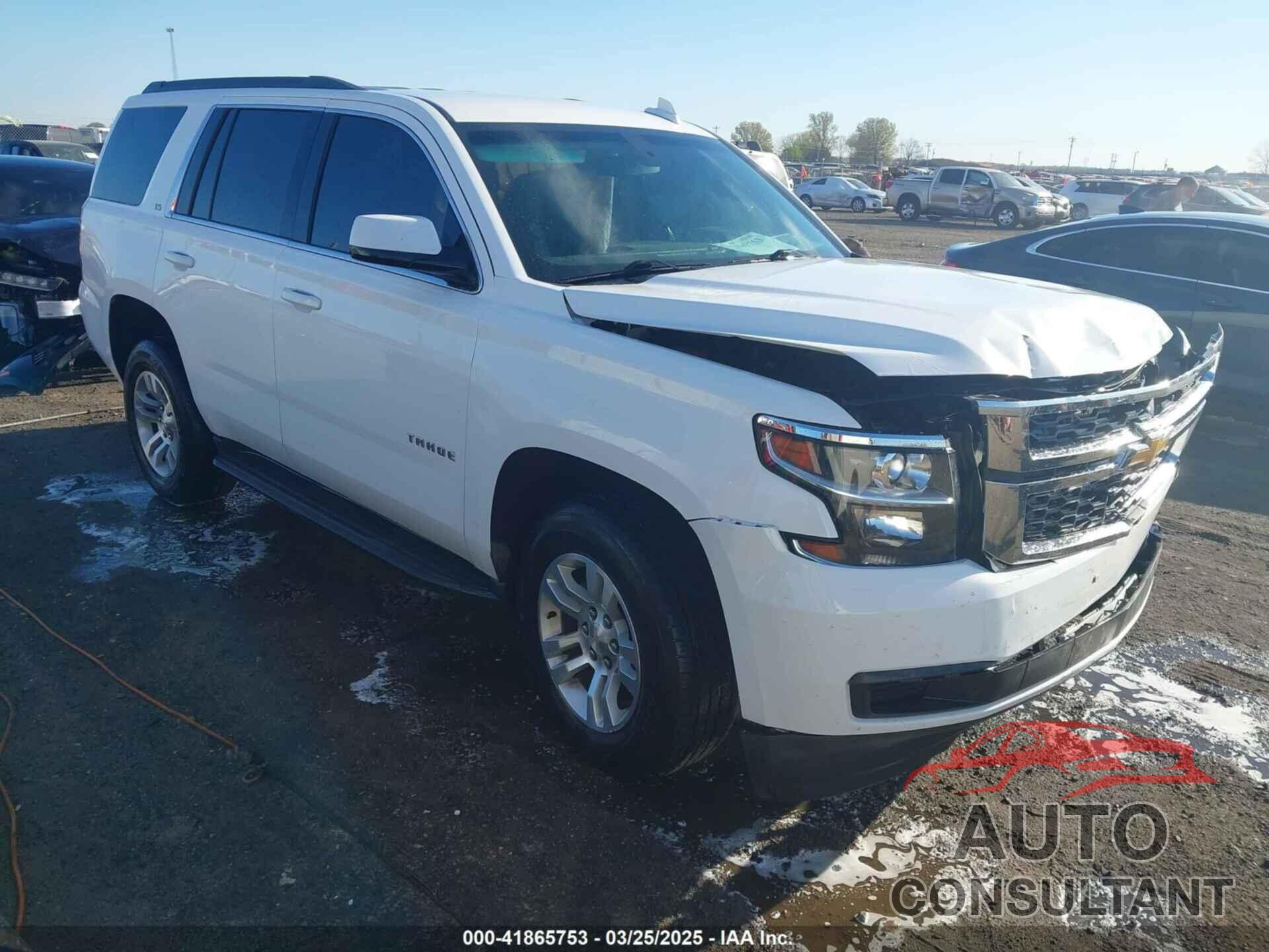 CHEVROLET TAHOE 2016 - 1GNSCAKC8GR374673