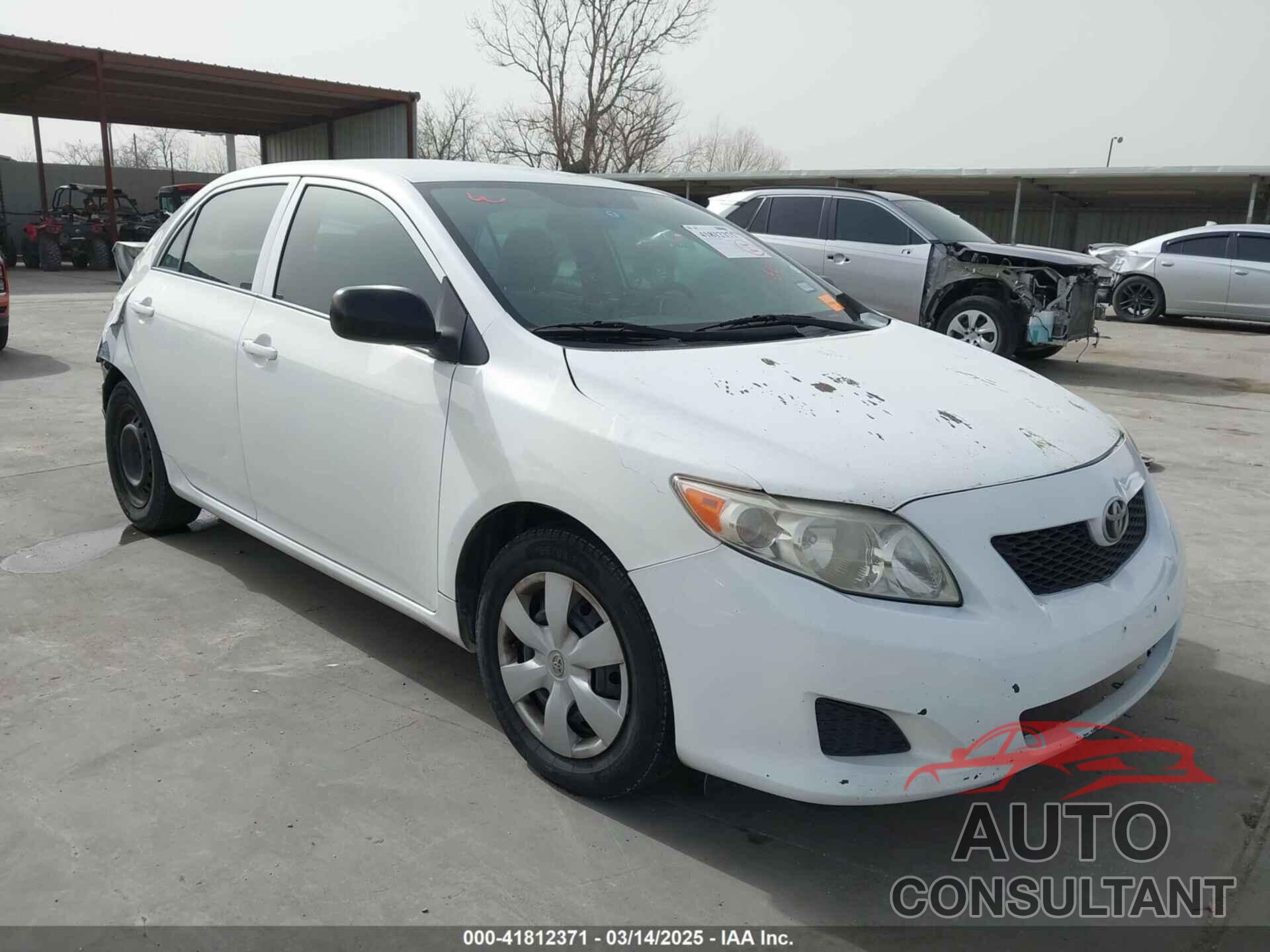 TOYOTA COROLLA 2009 - 1NXBU40E59Z082602
