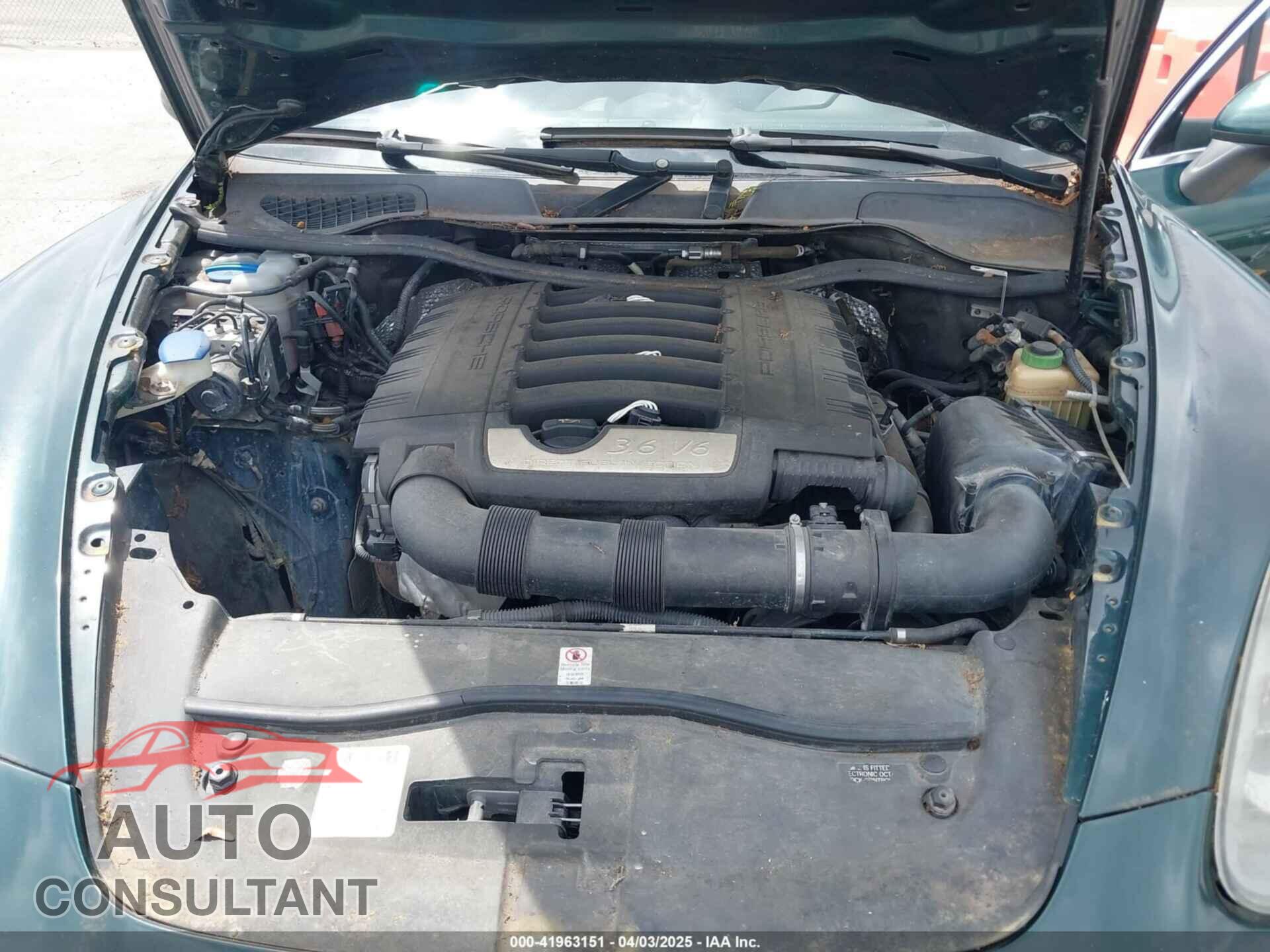 PORSCHE CAYENNE 2011 - WP1AA2A20BLA08922