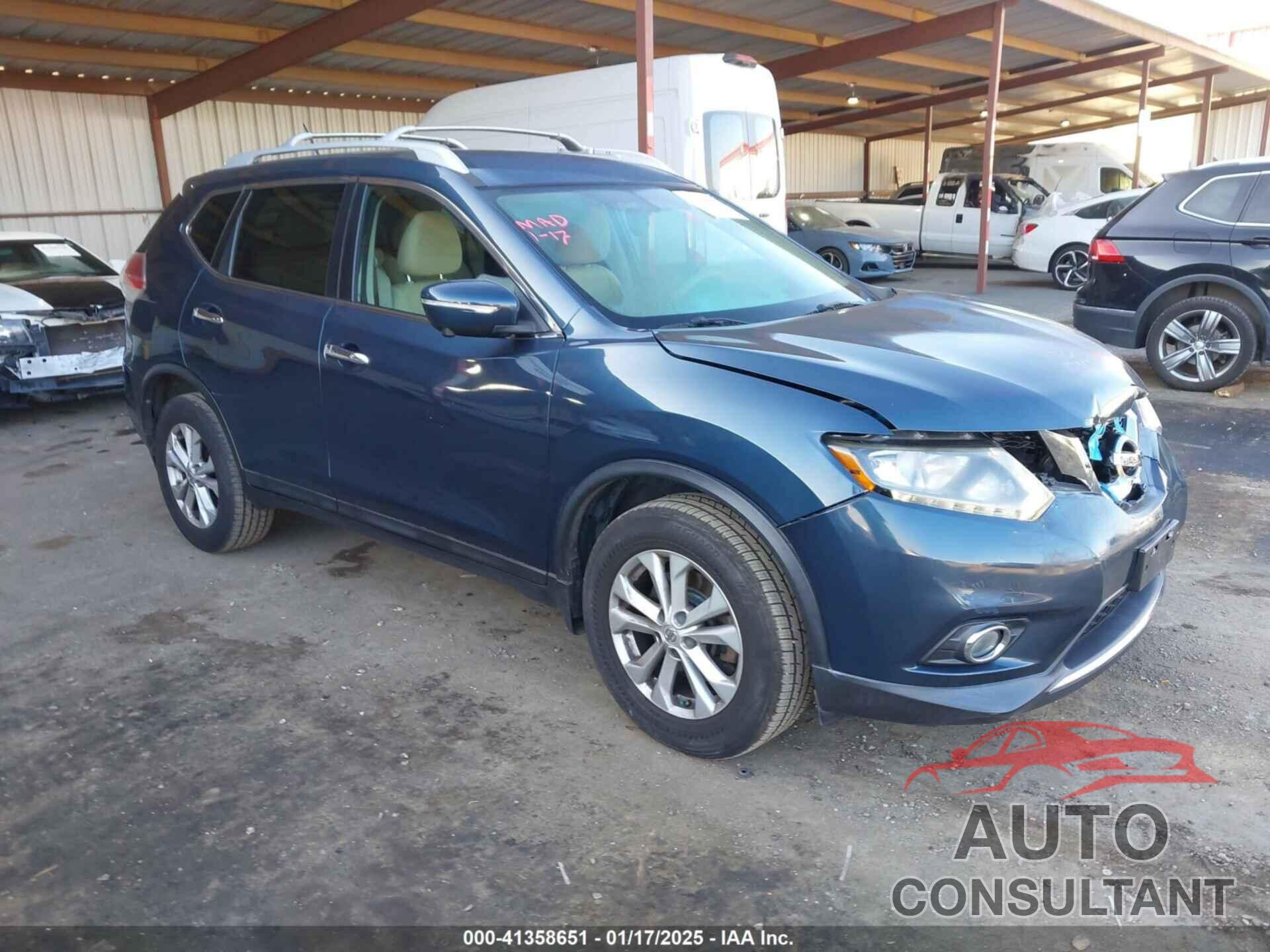 NISSAN ROGUE 2015 - 5N1AT2MK7FC873203