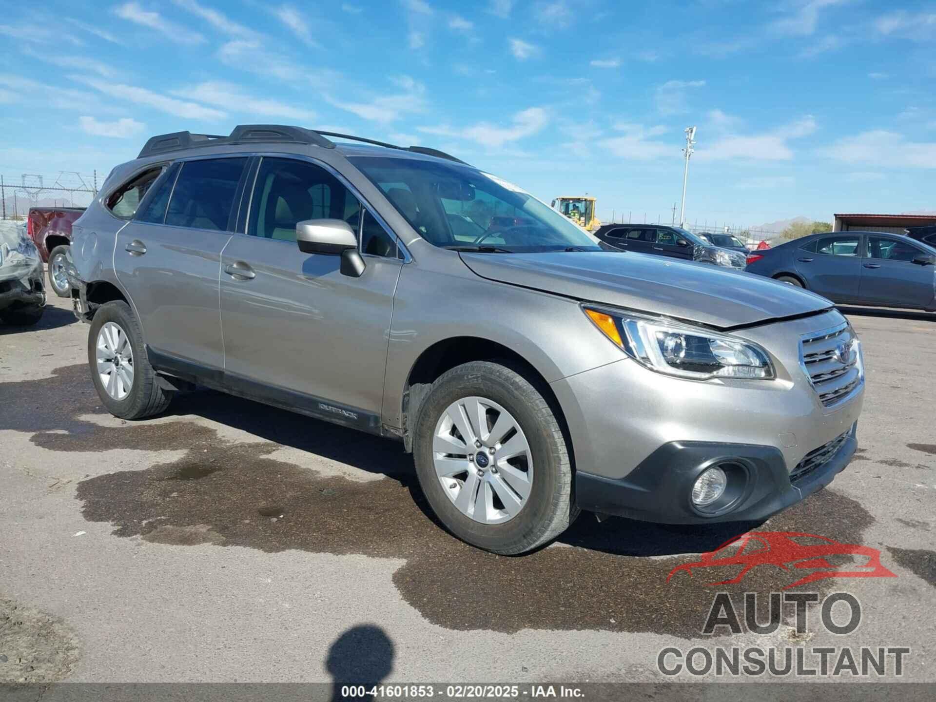 SUBARU OUTBACK 2016 - 4S4BSADC6G3302720