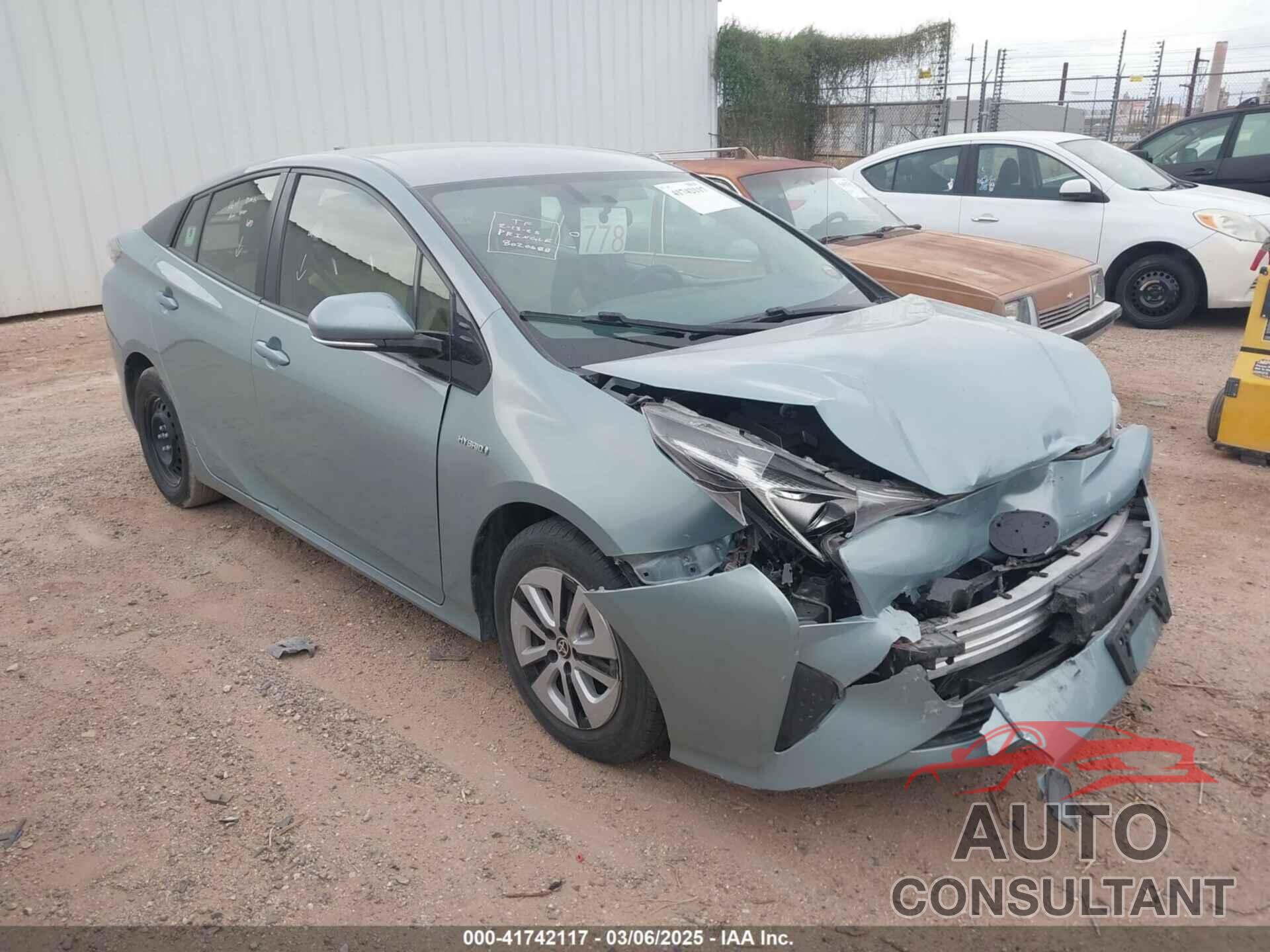 TOYOTA PRIUS 2016 - JTDKARFU2G3526613