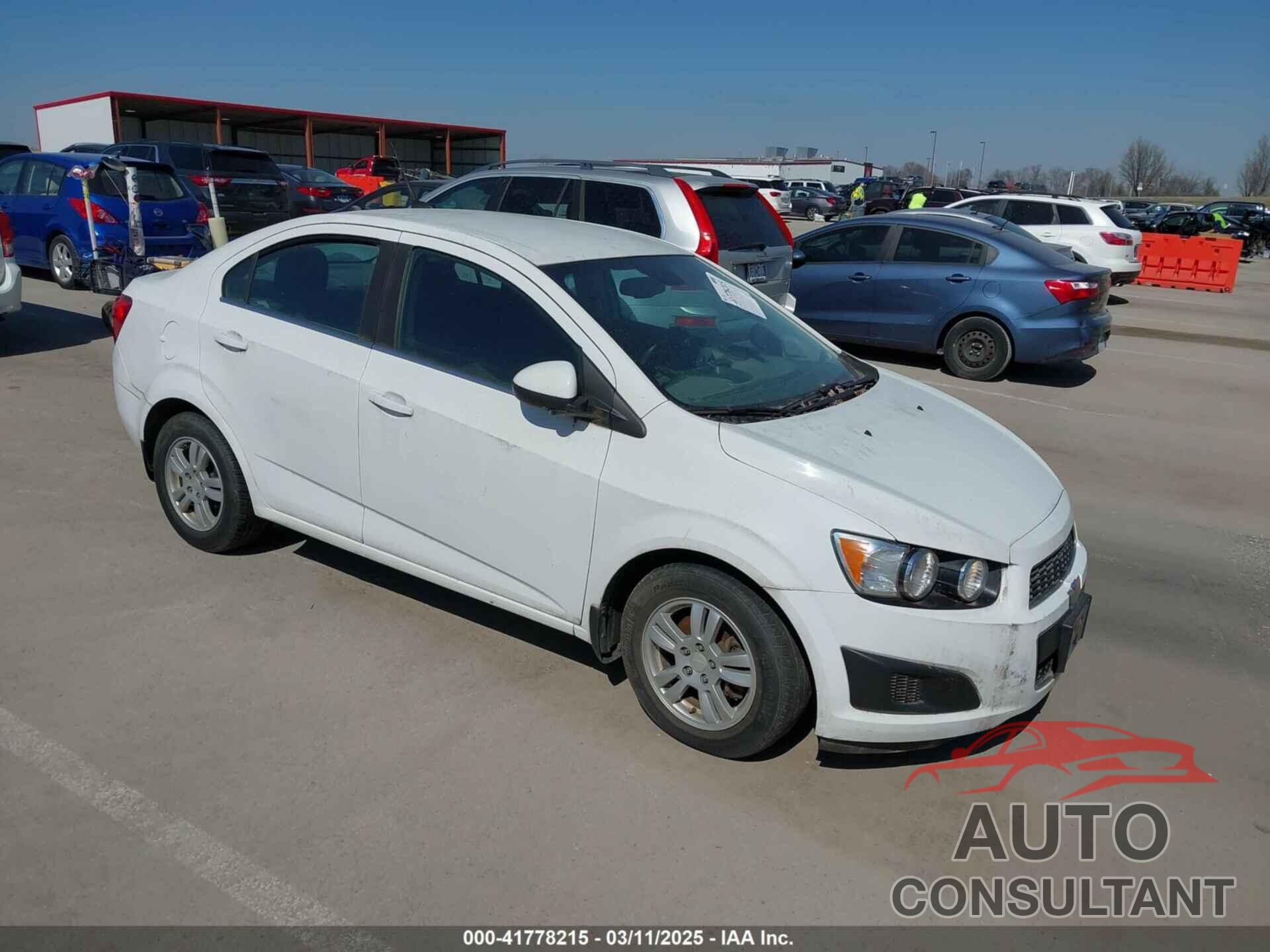 CHEVROLET SONIC 2012 - 1G1JC5SHXC4222613