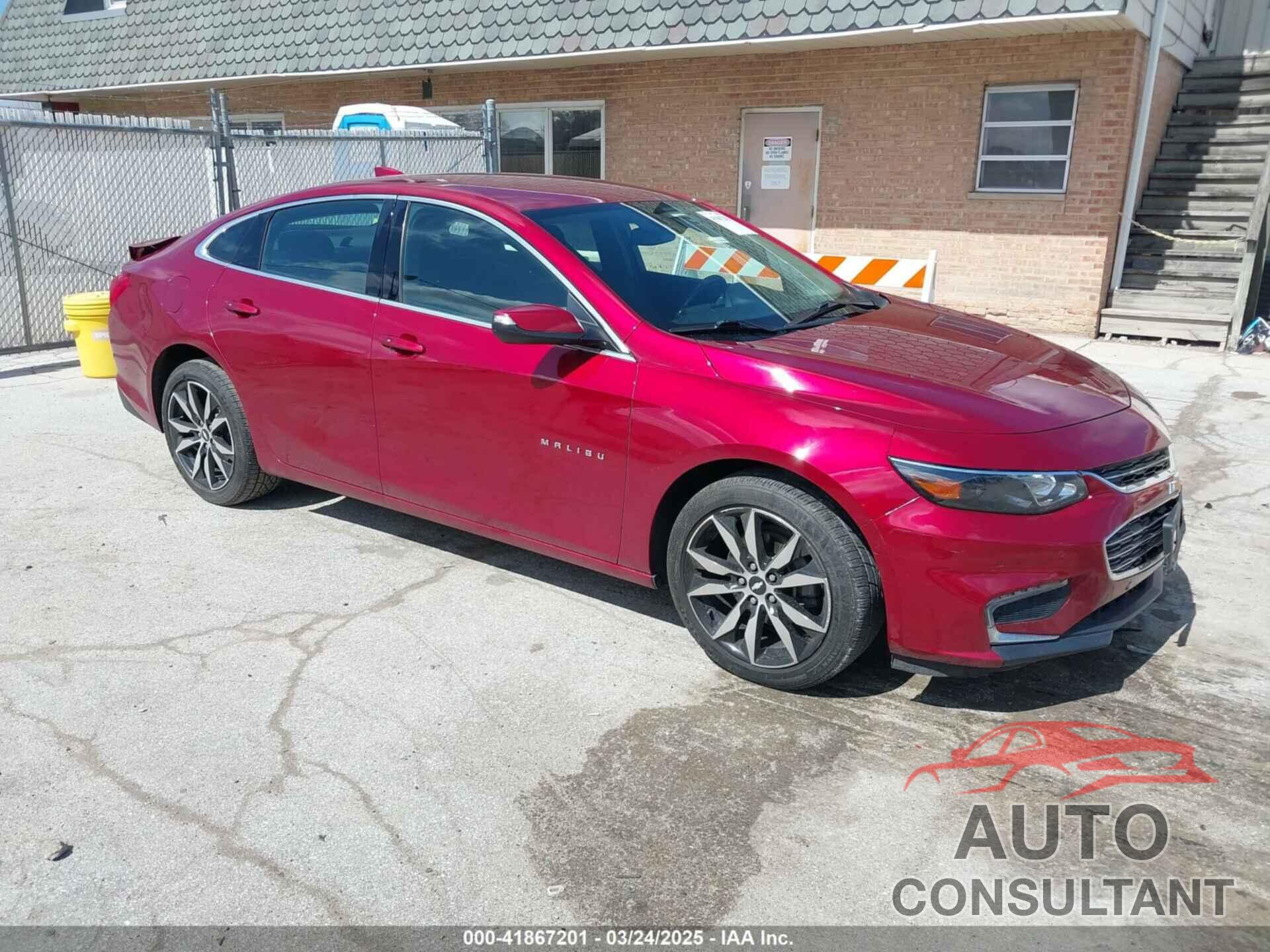 CHEVROLET MALIBU 2018 - 1G1ZD5STXJF272885