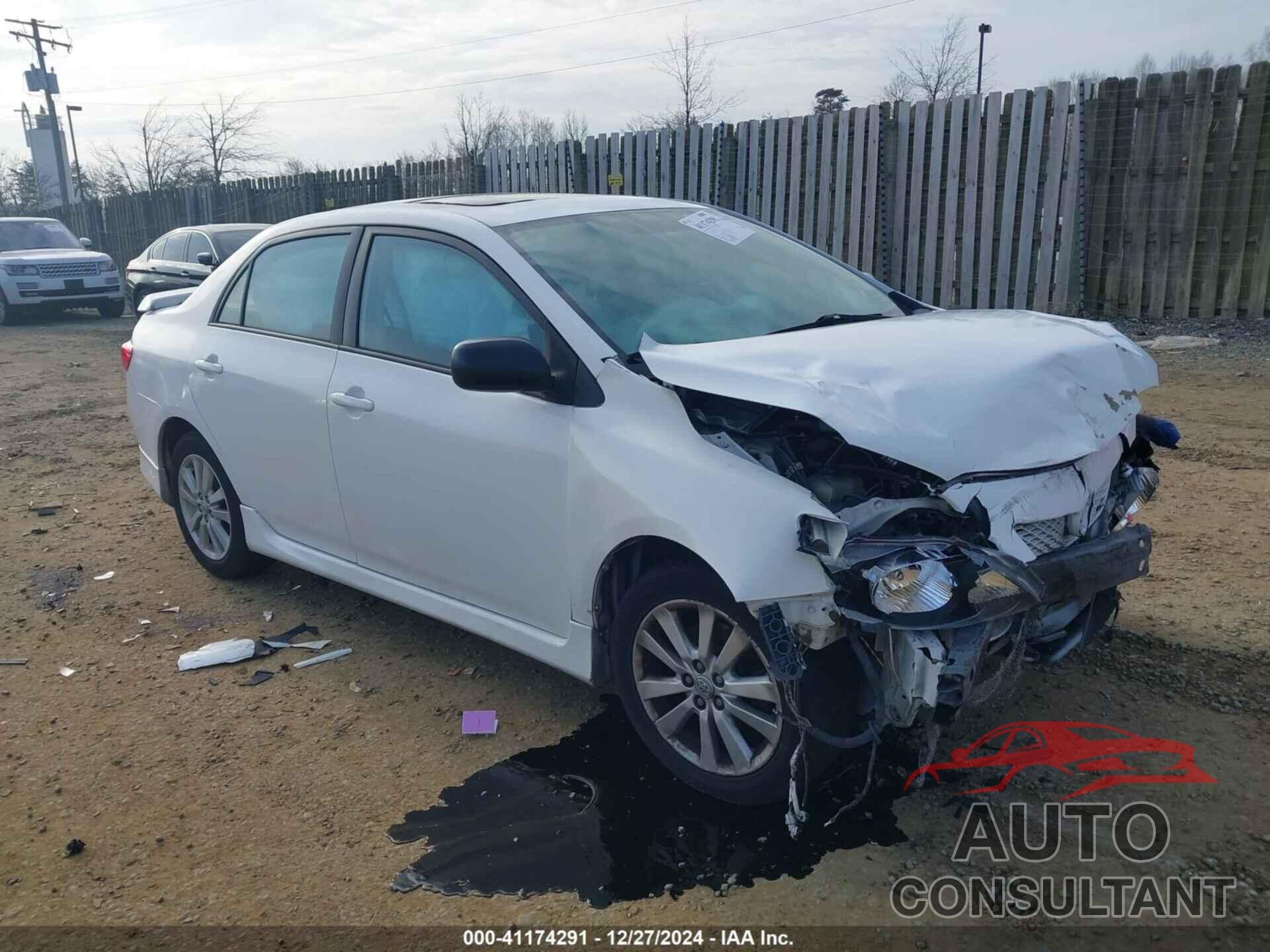 TOYOTA COROLLA 2010 - 2T1BU4EE4AC287763