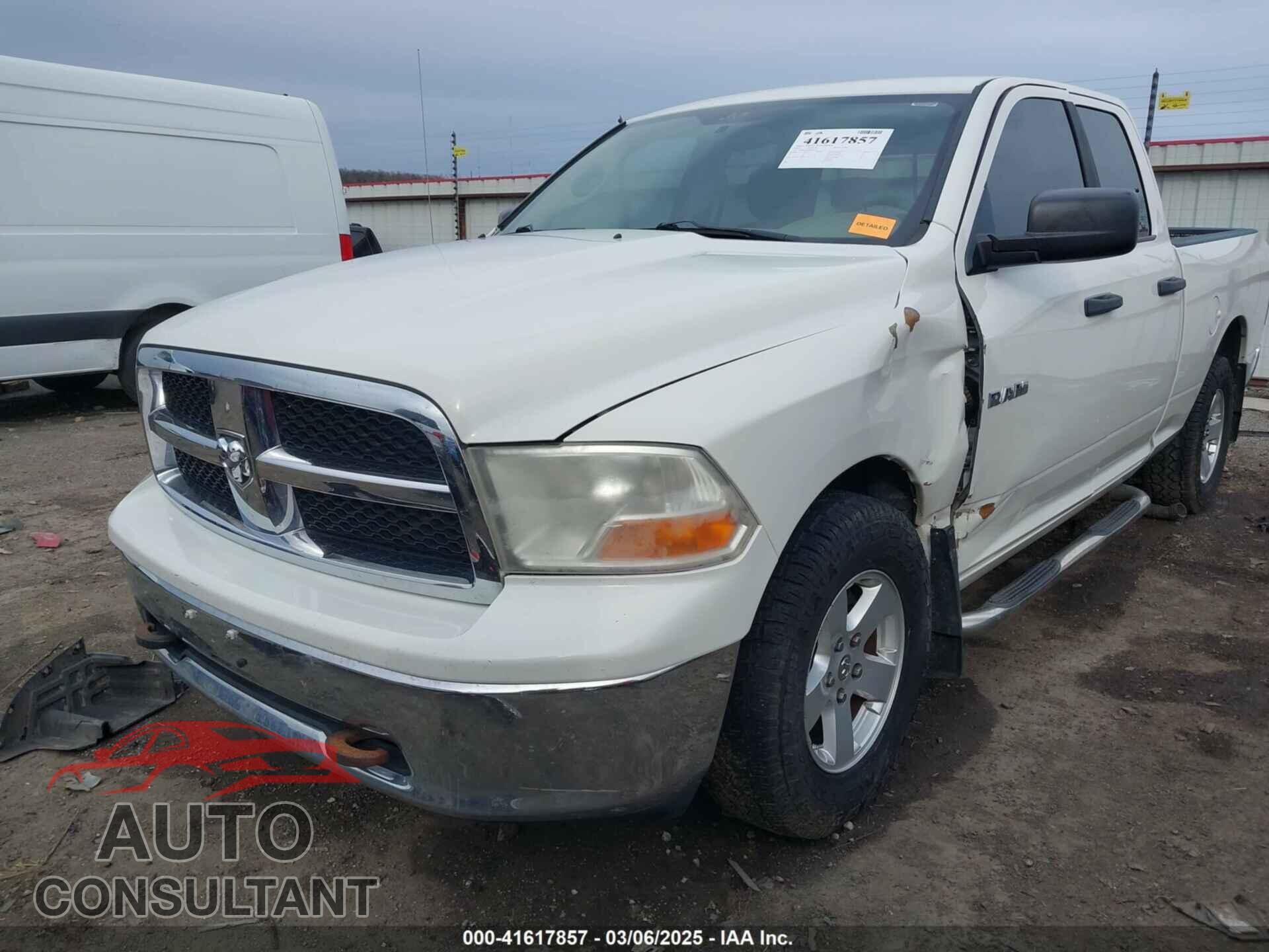 DODGE RAM 1500 2009 - 1D3HB18PX9S700623