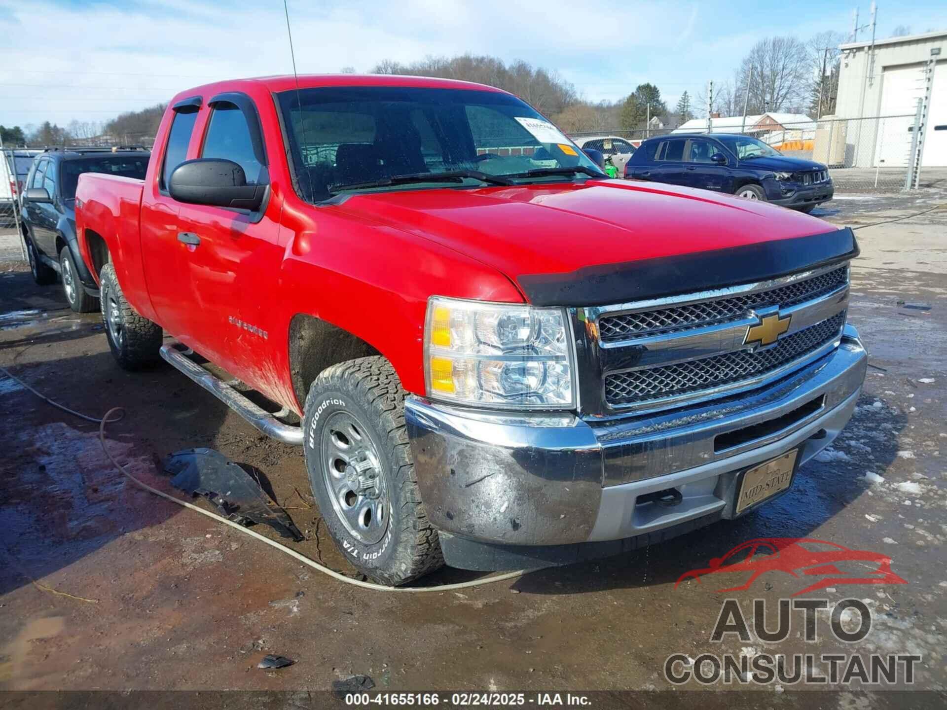 CHEVROLET SILVERADO 1500 2012 - 1GCRKPEA4CZ327108